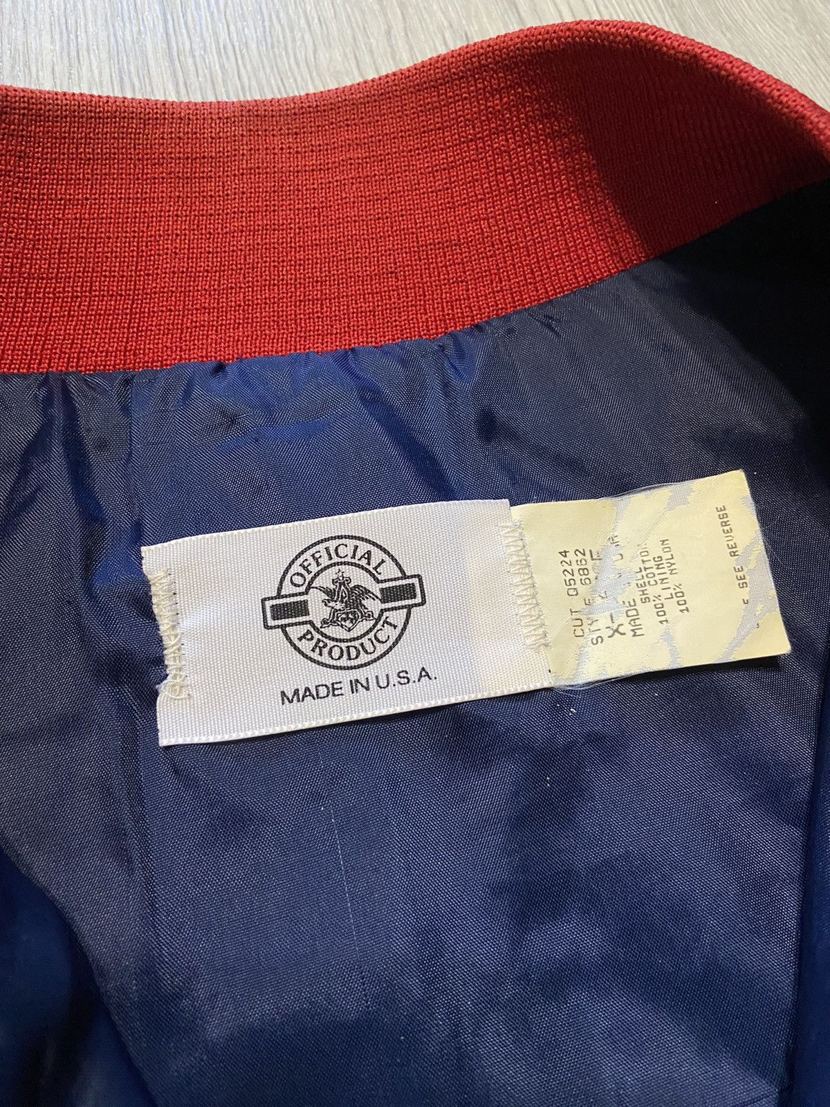 Budweiser Vintage Budweiser Clydesdales Bomber Jacket 80s Snap Up Size US XL / EU 56 / 4 - 7 Thumbnail