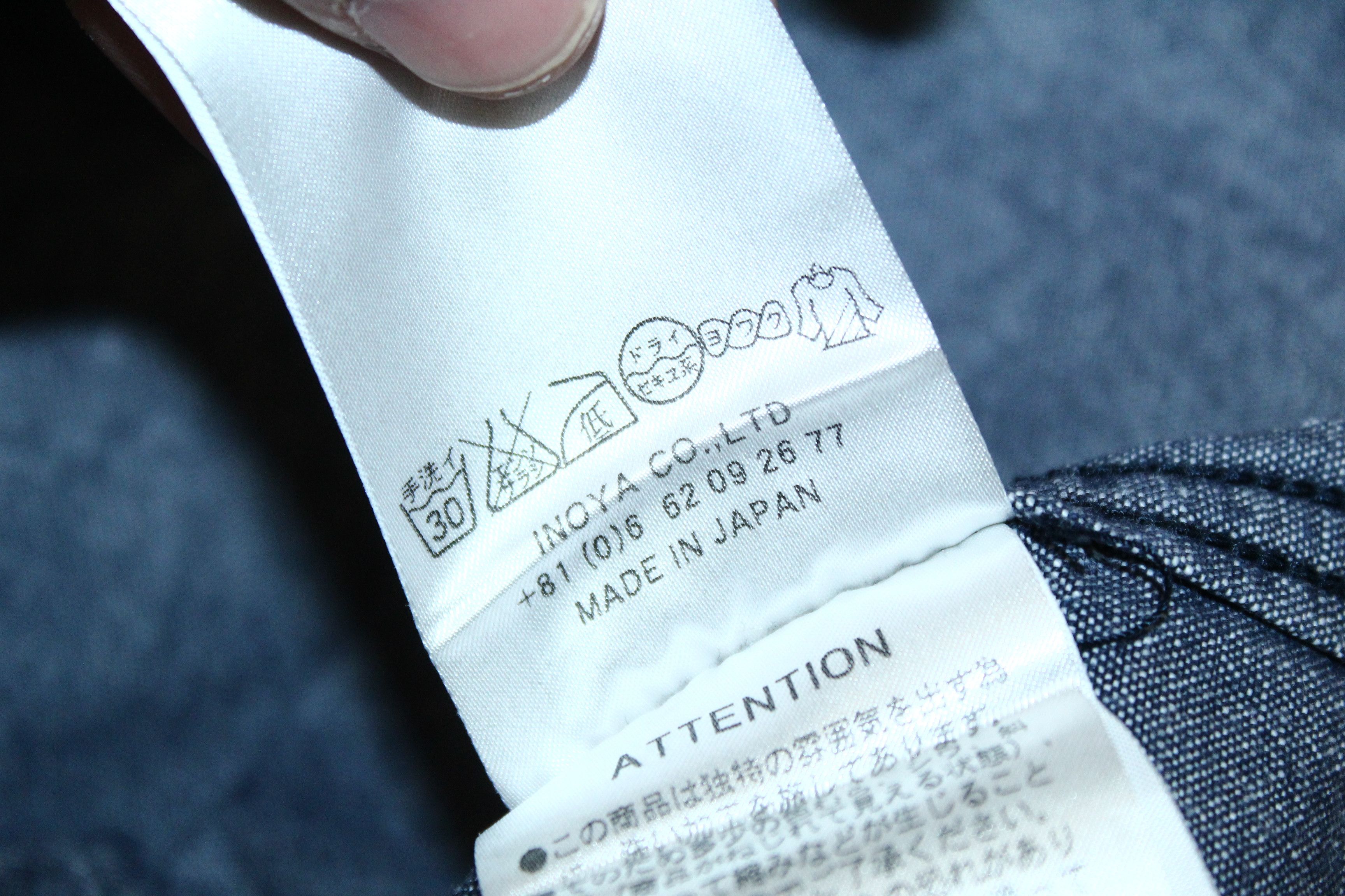 02DERIV. 02deriv. grandad collar chambray cotton casual shirt Size US M / EU 48-50 / 2 - 10 Thumbnail