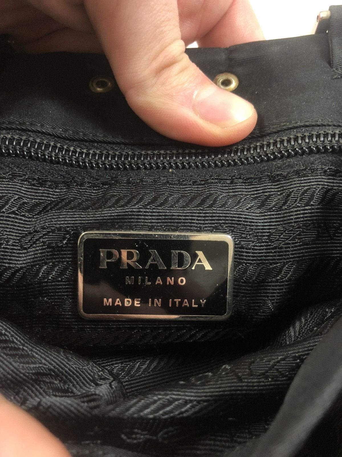 Prada Prada nylon handbag Size ONE SIZE - 8 Thumbnail