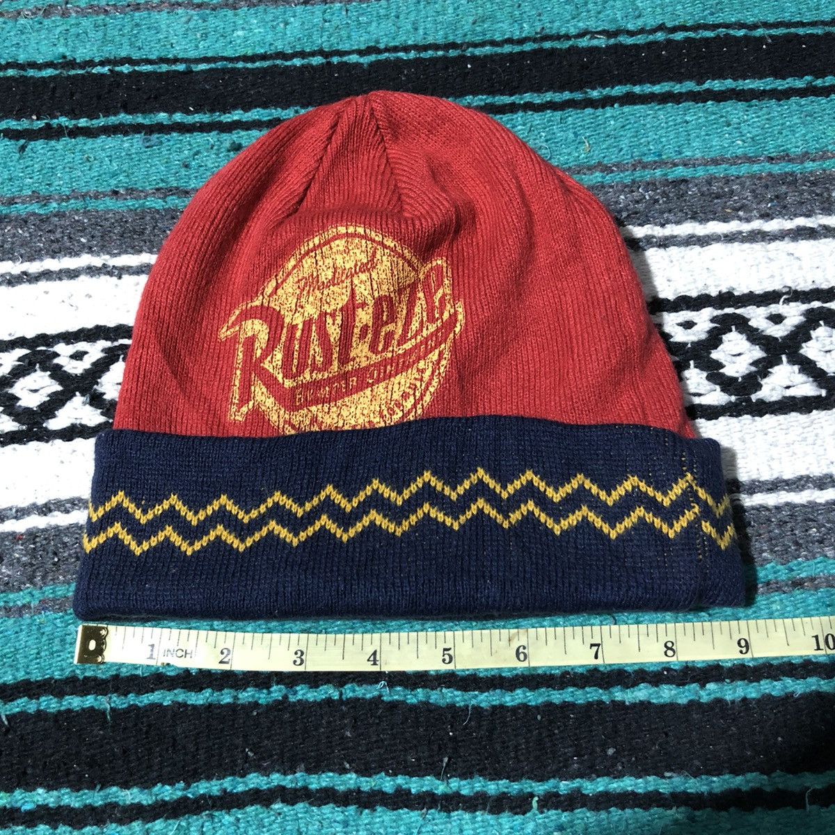 Cartoon Network Rust-Eze Lightning McQueen Beanie Hat Size ONE SIZE - 3 Thumbnail