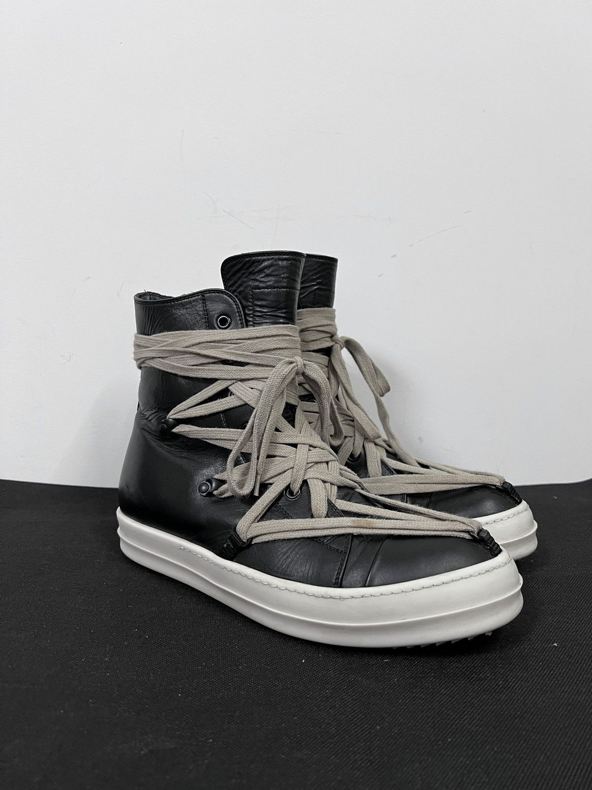 Rick Owens Rick owens ss20 megalaces ramones sz41.5 Size US 8.5 / EU 41-42 - 5 Thumbnail
