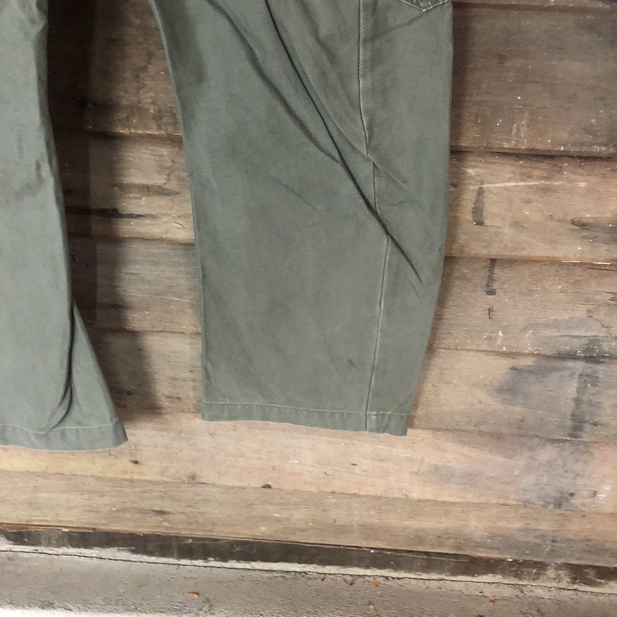 Japanese Brand Xebec twist multipocket utility Grey Cargo Pants #4618 Size US 33 - 9 Thumbnail