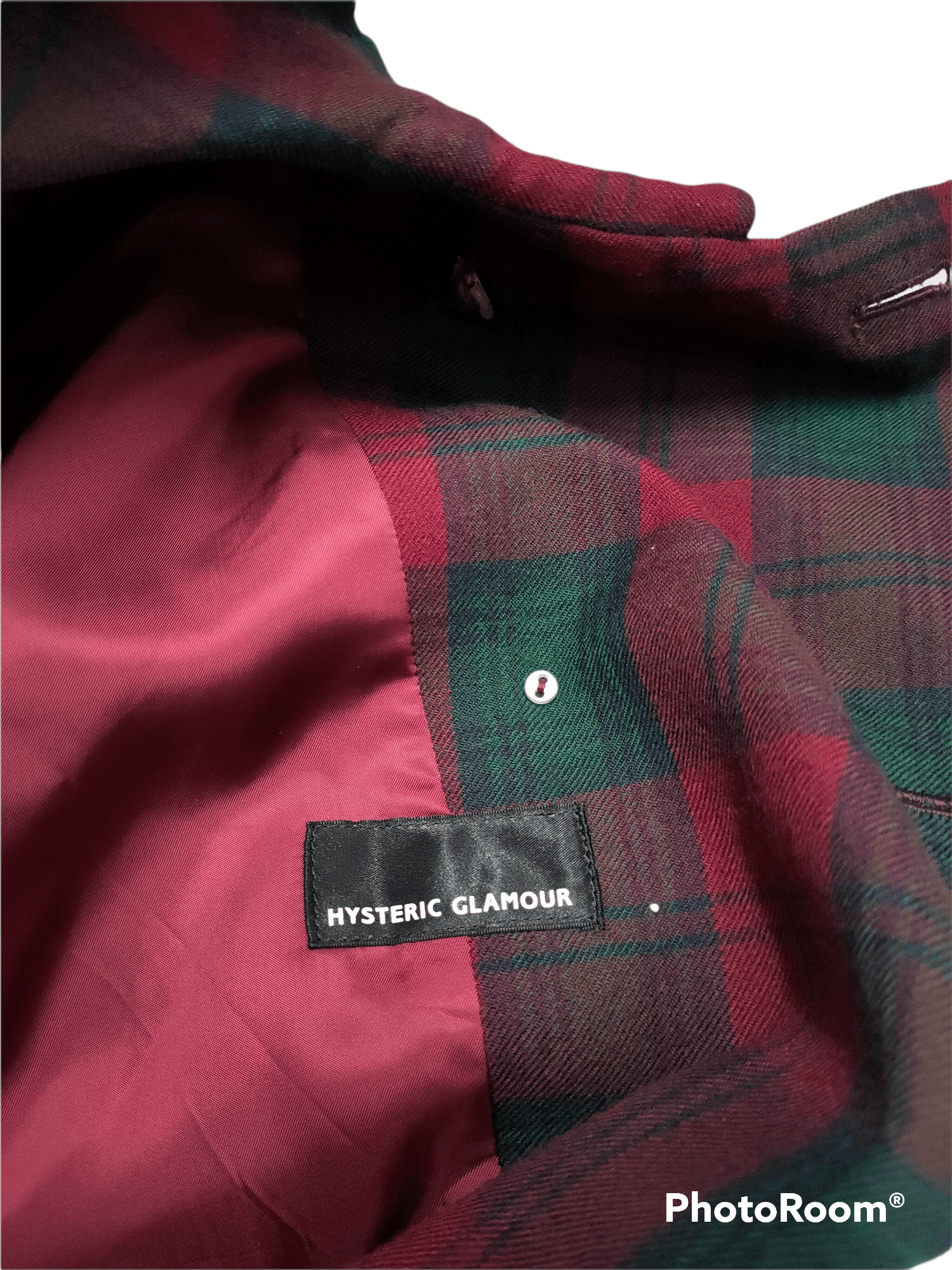 Hysteric Glamour 🔥Hysteric Glamour vintage peacoat double breasted monogram Size US M / EU 48-50 / 2 - 3 Thumbnail