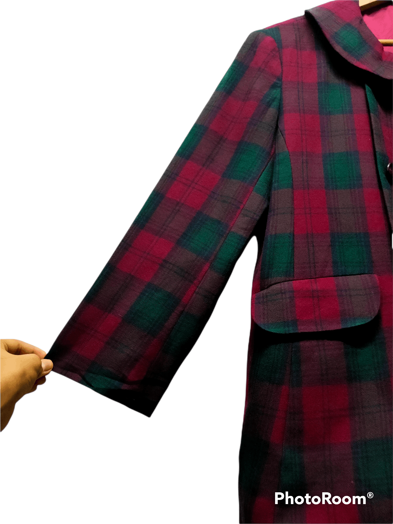 Hysteric Glamour 🔥Hysteric Glamour vintage peacoat double breasted monogram Size US M / EU 48-50 / 2 - 5 Thumbnail