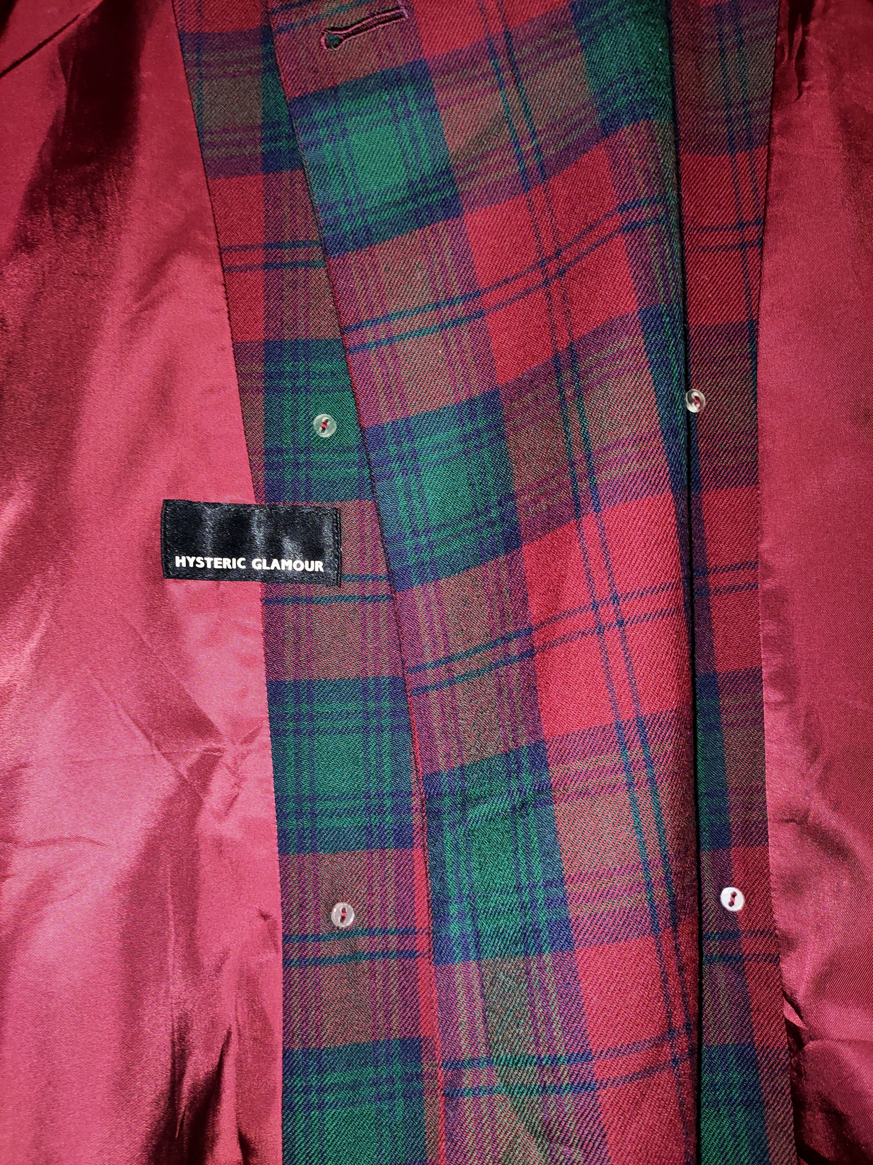 Hysteric Glamour 🔥Hysteric Glamour vintage peacoat double breasted monogram Size US M / EU 48-50 / 2 - 9 Thumbnail