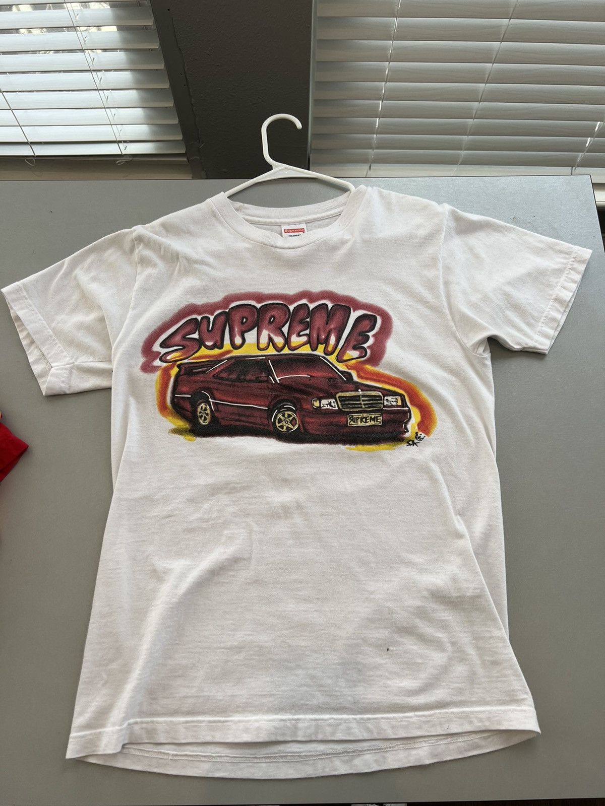 Supreme Supreme 190E Tee RARE Size US M / EU 48-50 / 2 - 1 Thumbnail