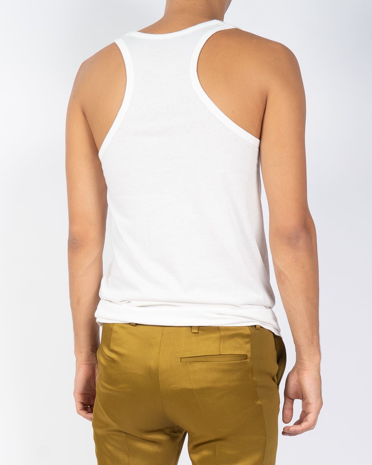 Haider Ackermann SS19 "I'm your Man" Embroidered Tanktop Size US S / EU 44-46 / 1 - 4 Thumbnail