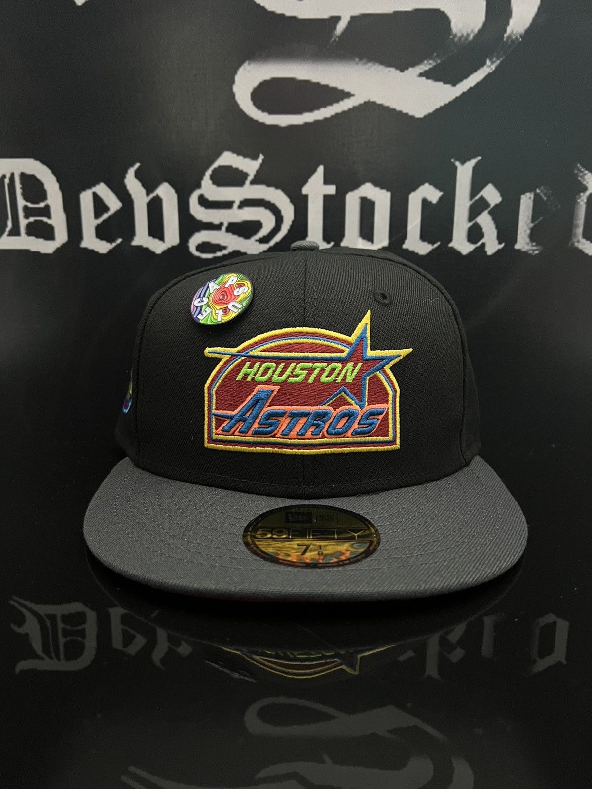 NEW RARE sz 7 outlet 1/8 Houston Astros 35th New Era x Exclusive Fitted 59Fifty Fitted