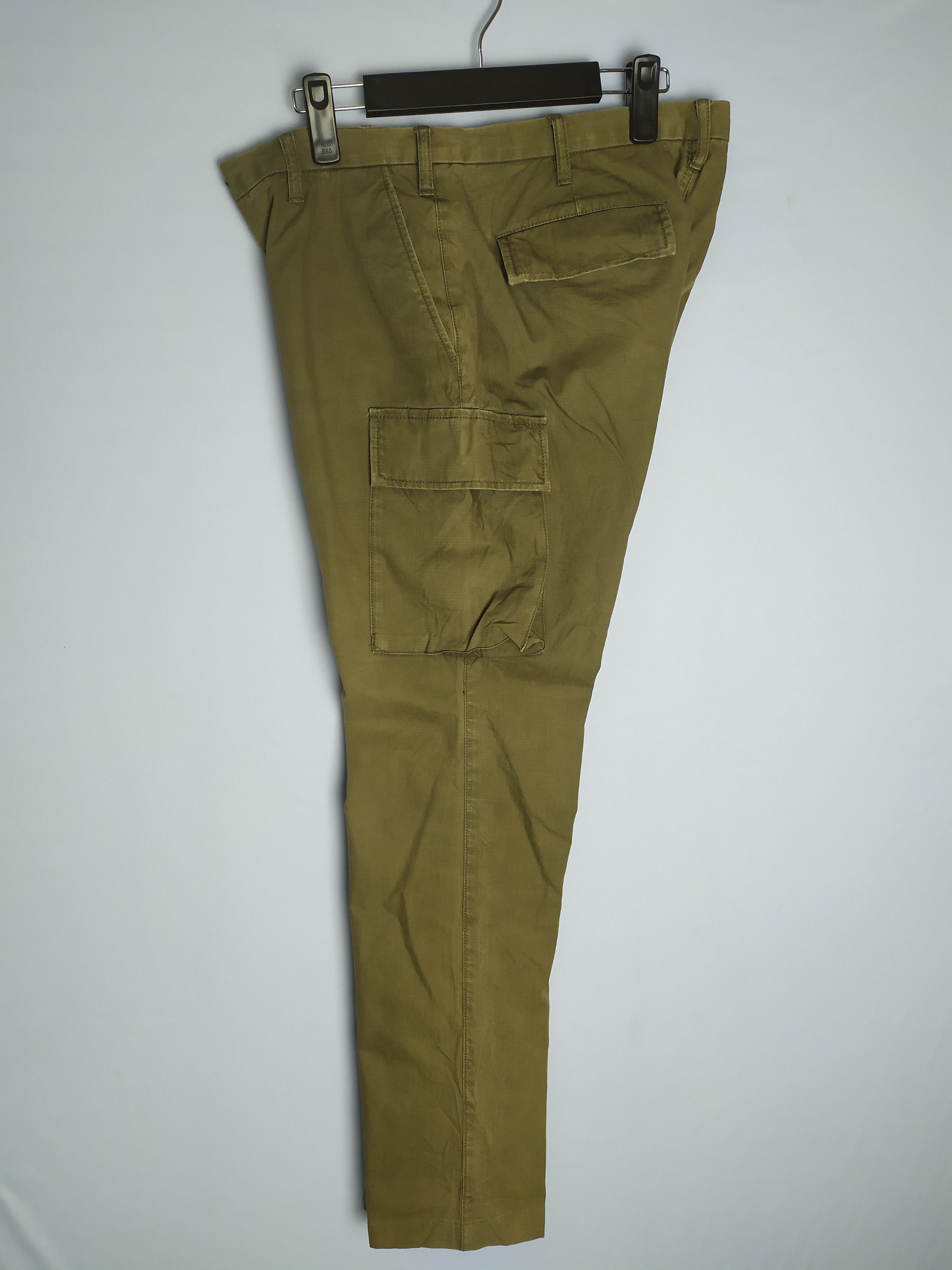 Vintage Green Label Relaxing Faded Cargo Pants