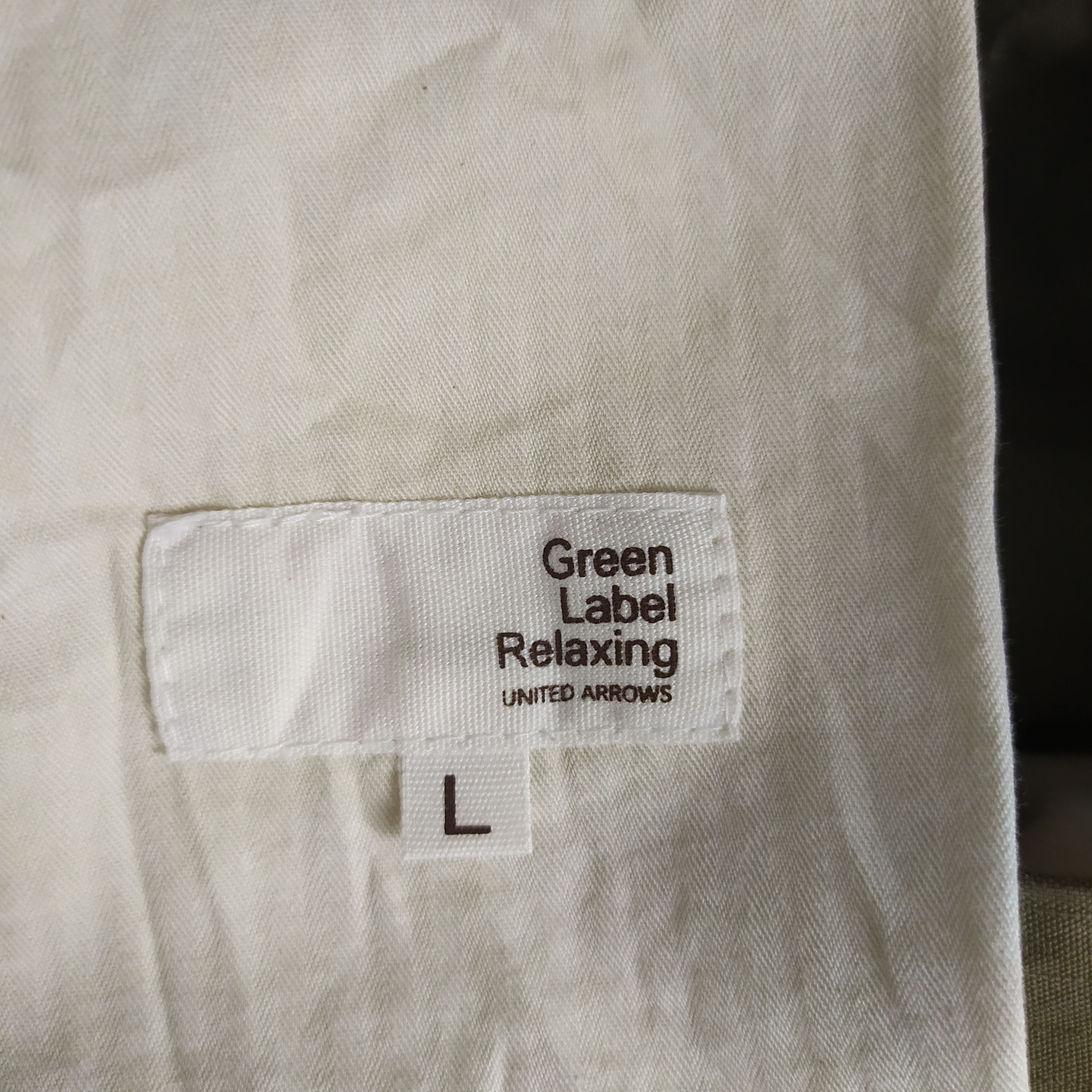Designer × Japanese Brand Vintage Green Label Relaxing Faded Cargo Pants Size US 32 / EU 48 - 12 Thumbnail