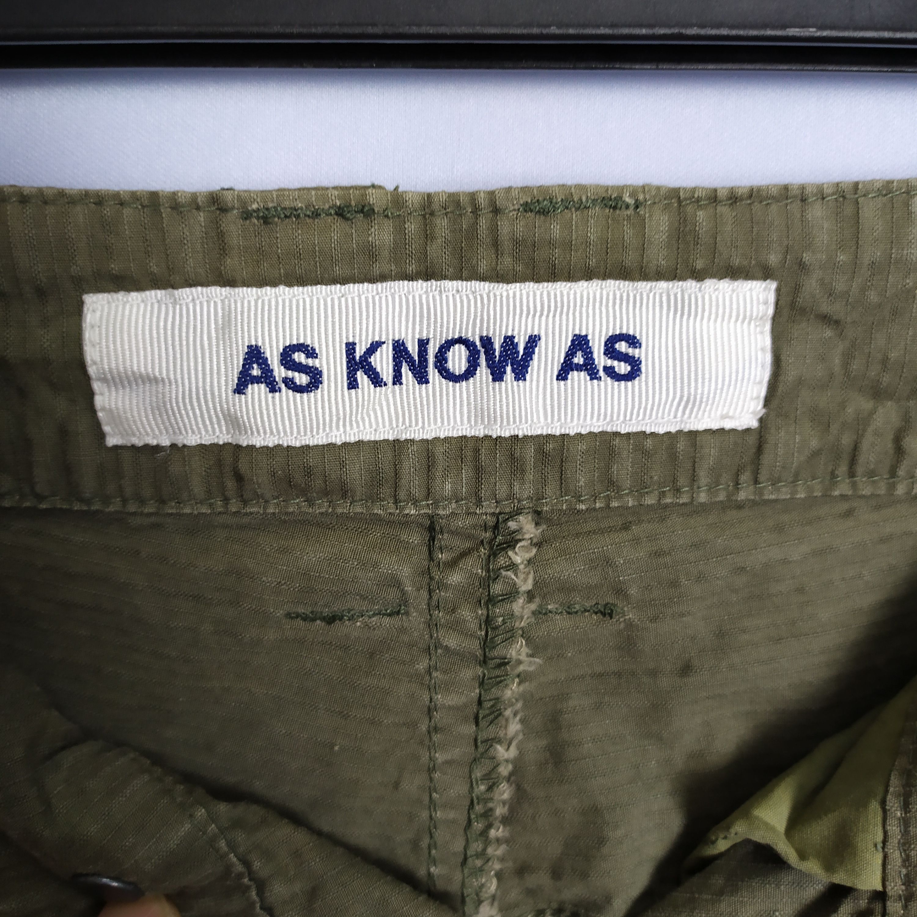 Designer × Japanese Brand As Know As Streetwear Cargo Pants Multipocket Tactical Size US 28 / EU 44 - 12 Thumbnail