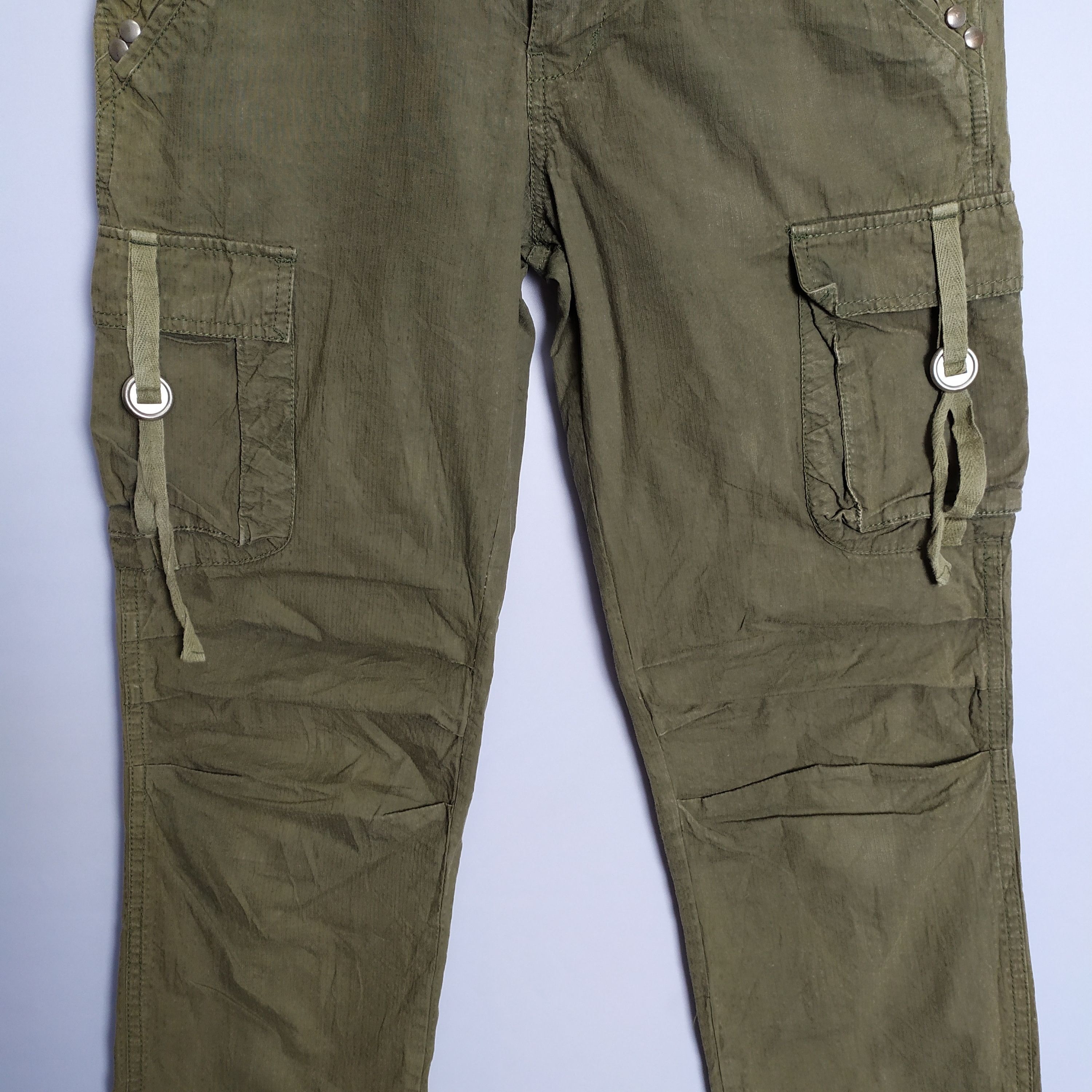 Designer × Japanese Brand As Know As Streetwear Cargo Pants Multipocket Tactical Size US 28 / EU 44 - 5 Thumbnail
