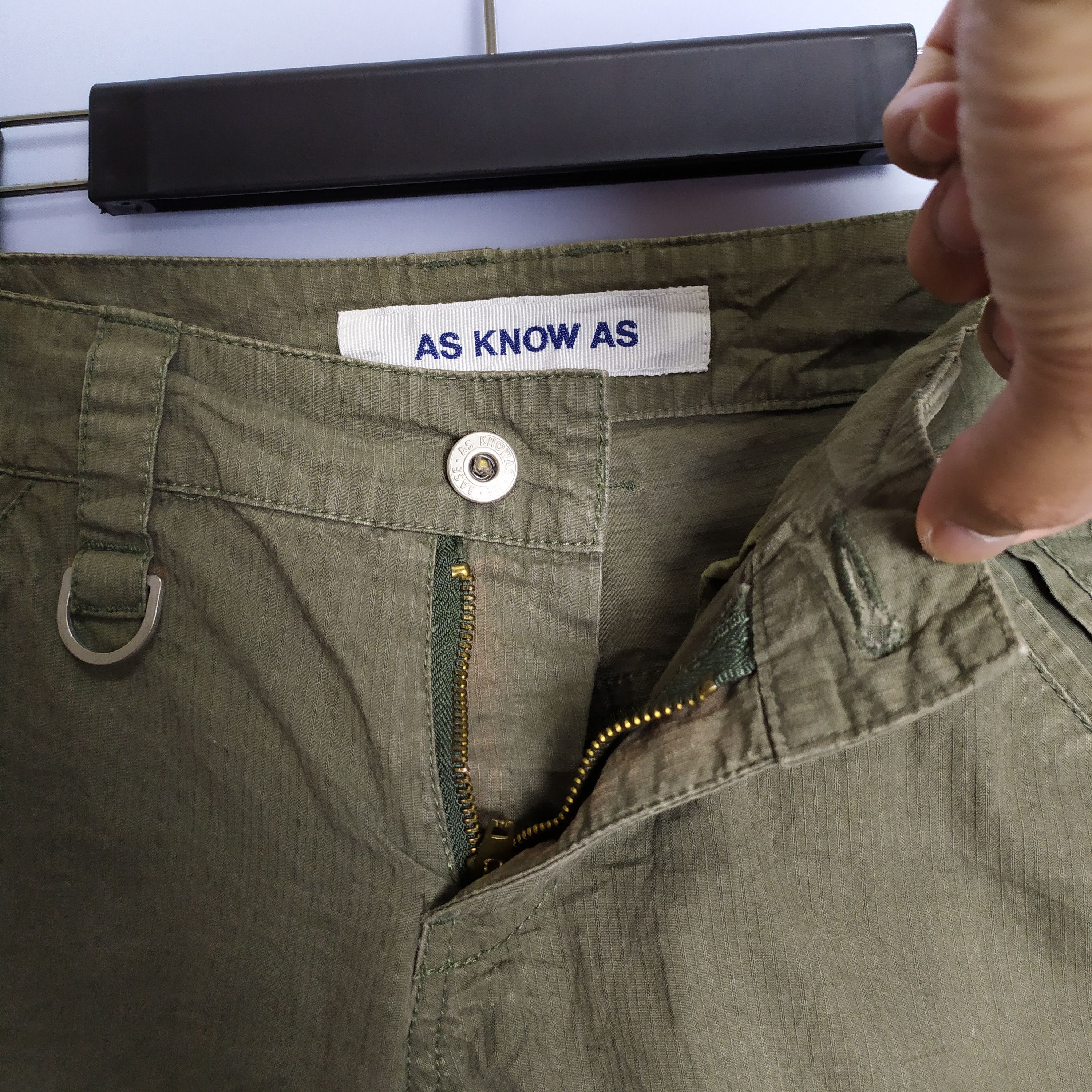 Designer × Japanese Brand As Know As Streetwear Cargo Pants Multipocket Tactical Size US 28 / EU 44 - 11 Thumbnail