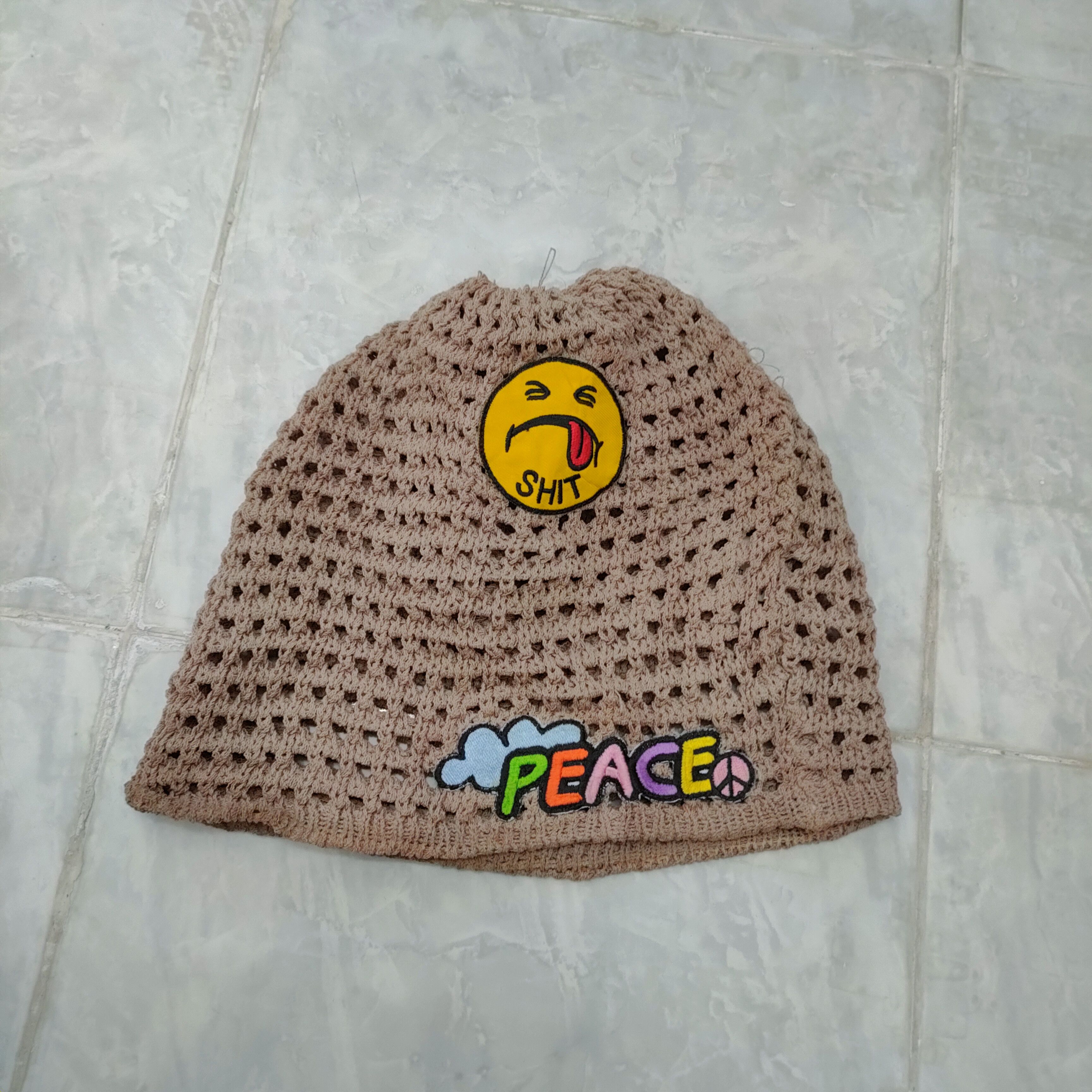 Other 💥 BESTOFFER 💥 PEACH SHIT BEANIE HAT LIKE KAPITAL Size ONE SIZE - 1 Thumbnail