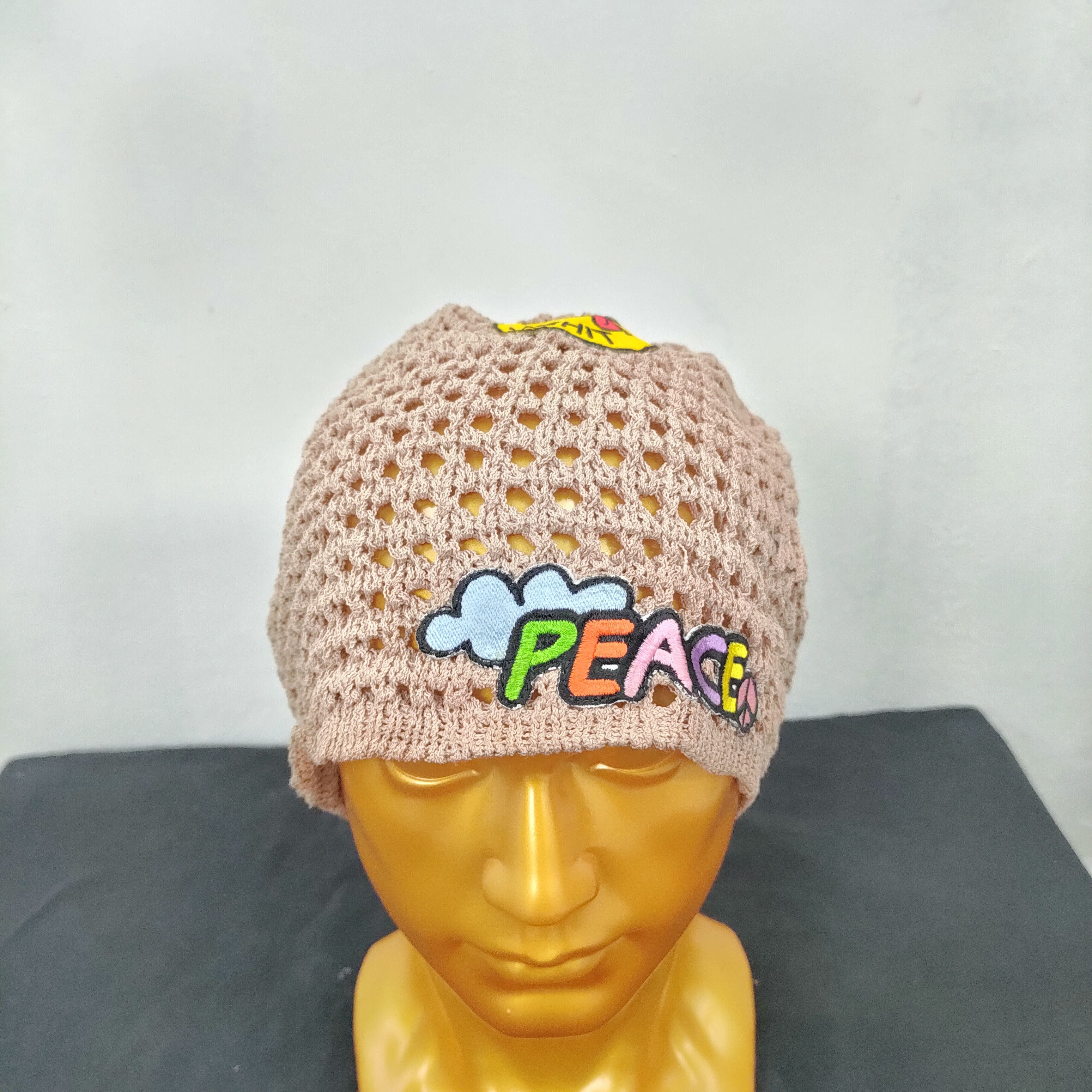 Other 💥 BESTOFFER 💥 PEACH SHIT BEANIE HAT LIKE KAPITAL Size ONE SIZE - 2 Thumbnail