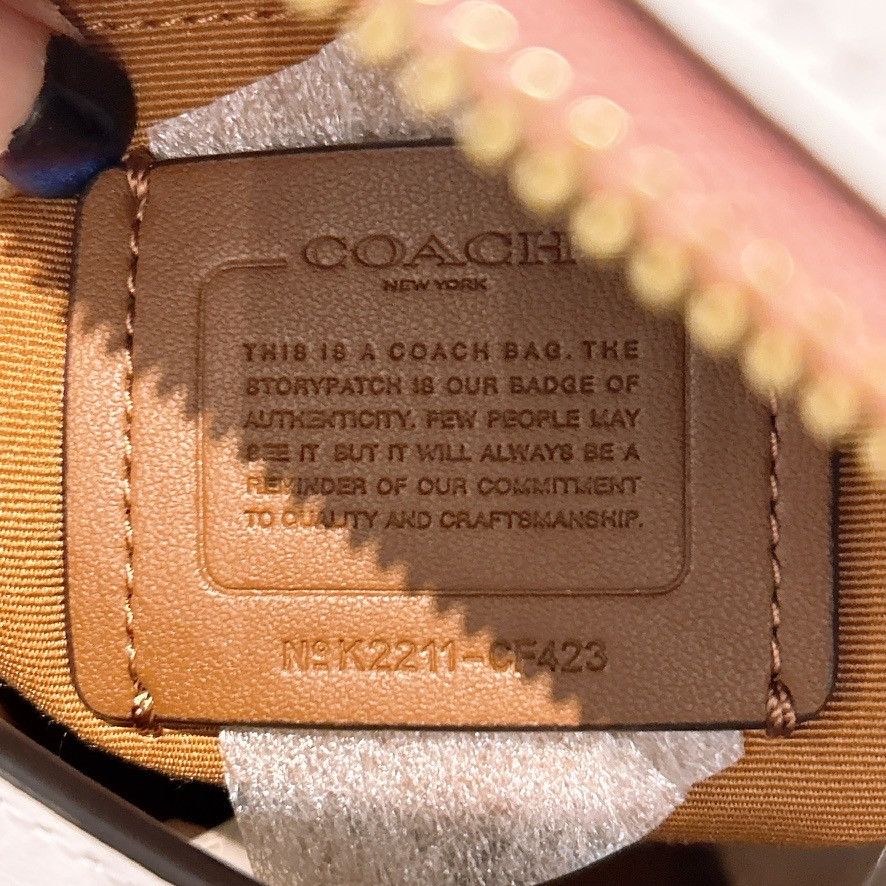 Coach Jamie Camera Bag In Signature Canvas With Heart Cherry Size ONE SIZE - 5 Thumbnail