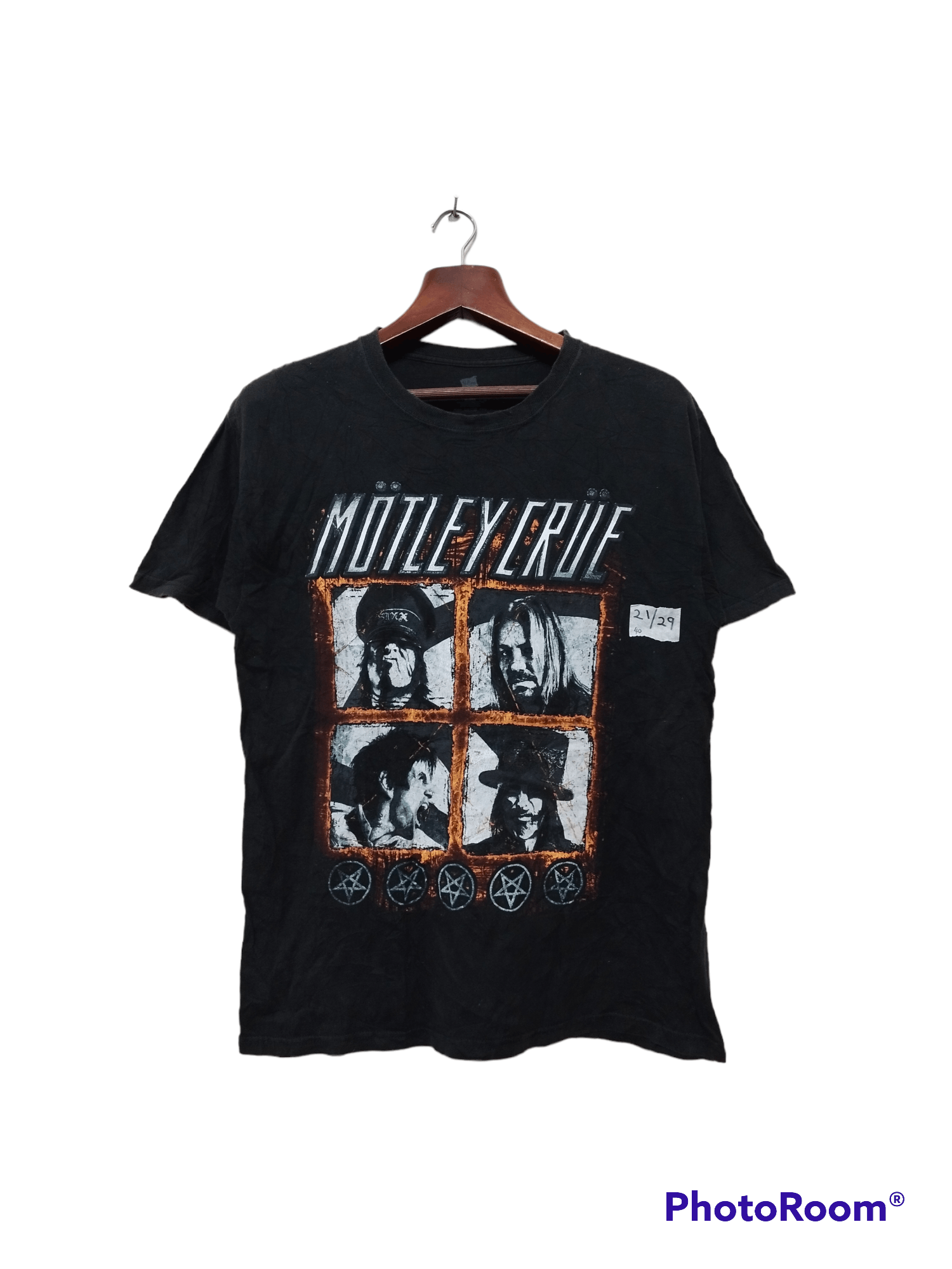 Motley Crue Band T-shirt Y2K
