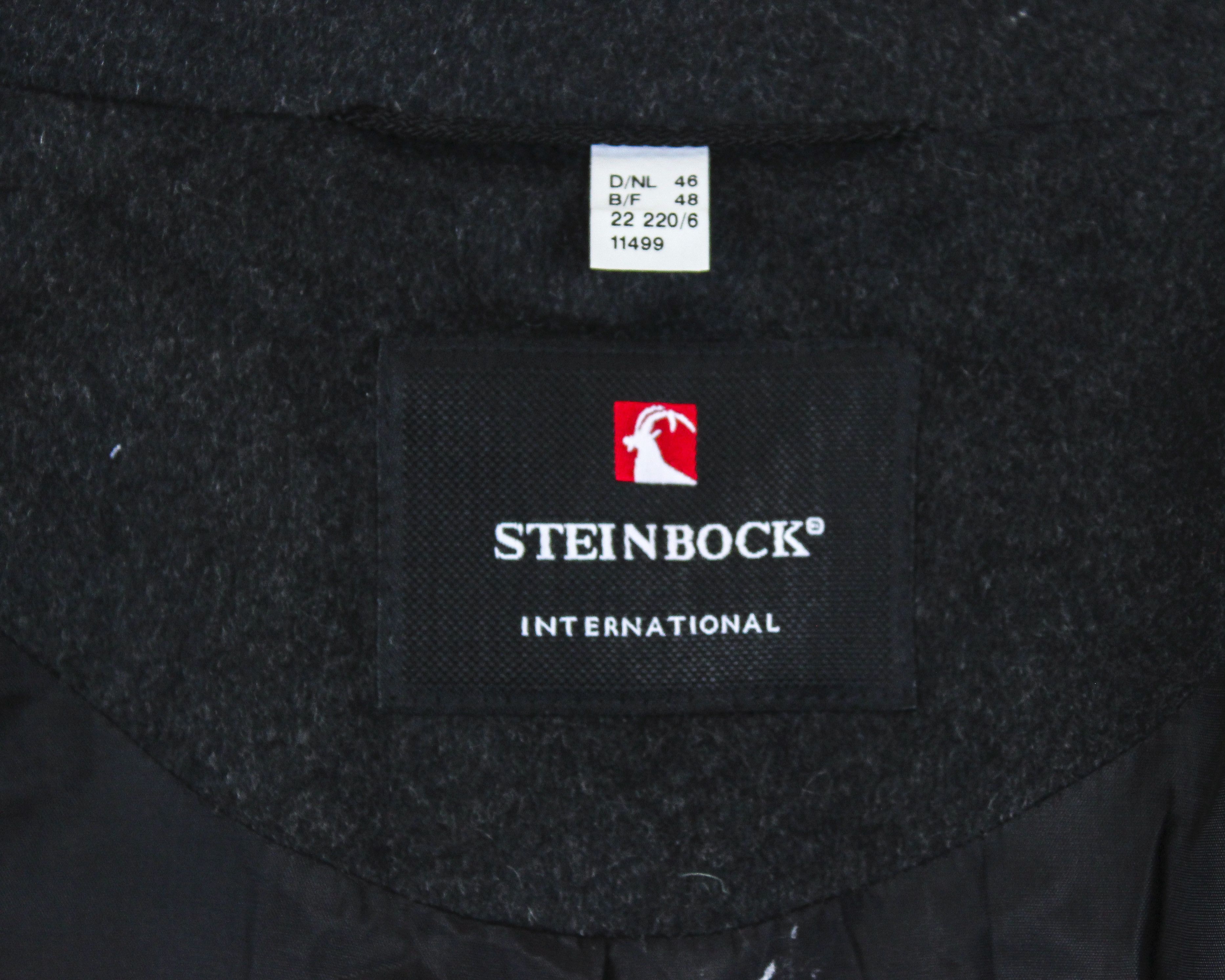 Vintage STEINBOCK Wool Over Coat Jacket Trachten Wooden Buttons Top Size XL / US 12-14 / IT 48-50 - 6 Thumbnail