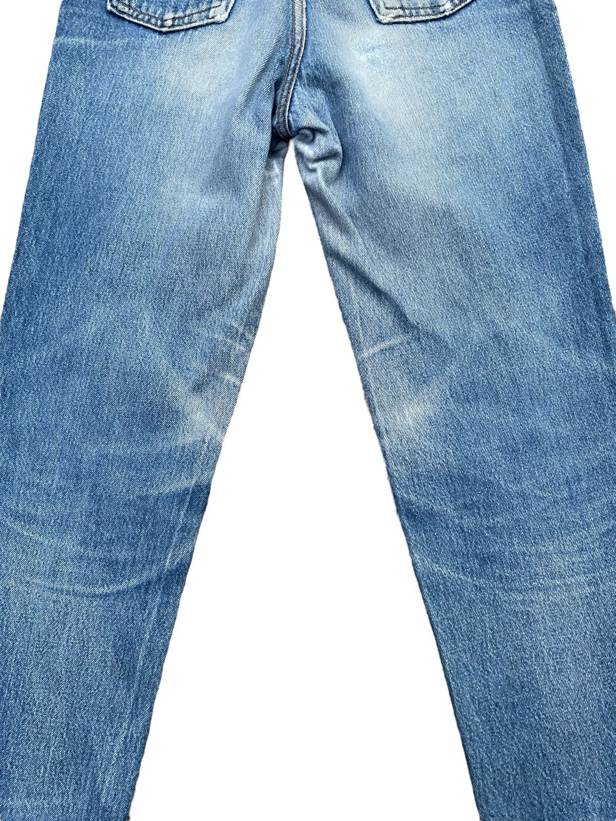 Levi's × Vintage Vintage 1991 Levis 501 e Kids Distresed Denim Size US 26 / EU 42 - 11 Thumbnail