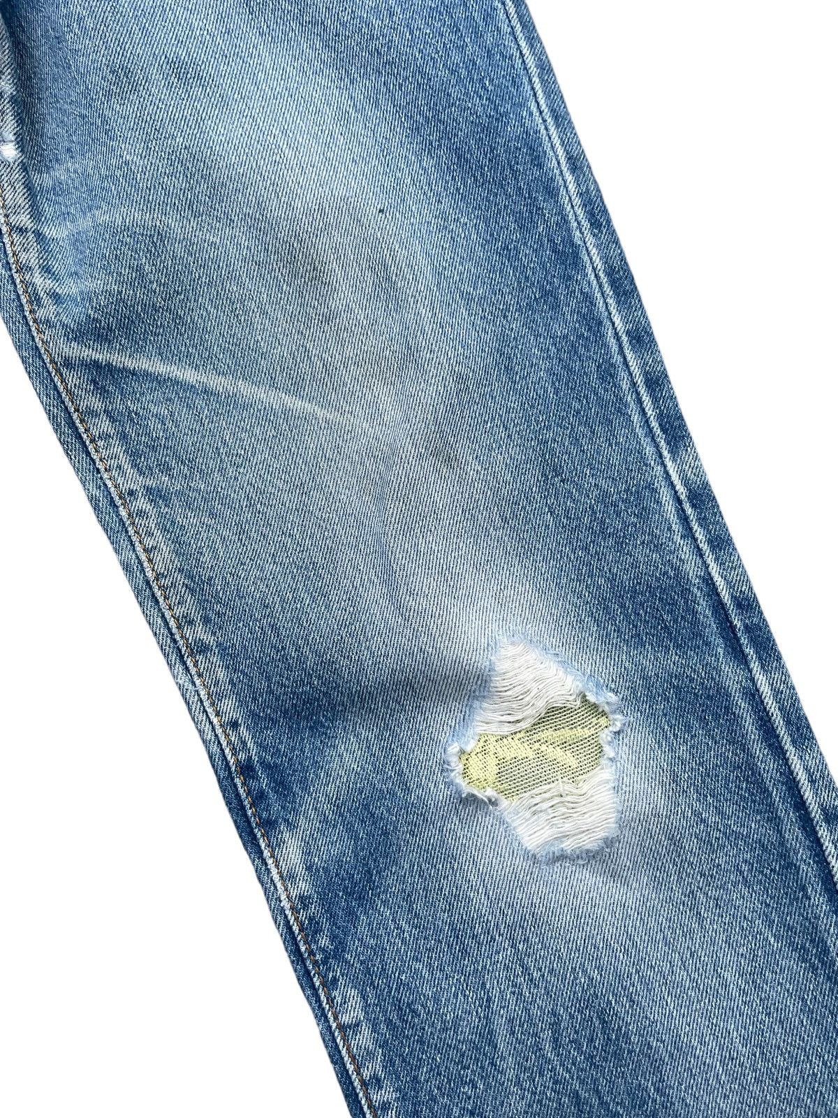 Levi's × Vintage Vintage 1991 Levis 501 e Kids Distresed Denim Size US 26 / EU 42 - 5 Thumbnail