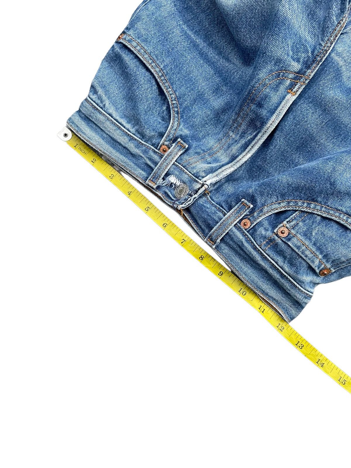 Levi's × Vintage Vintage 1991 Levis 501 e Kids Distresed Denim Size US 26 / EU 42 - 2 Thumbnail
