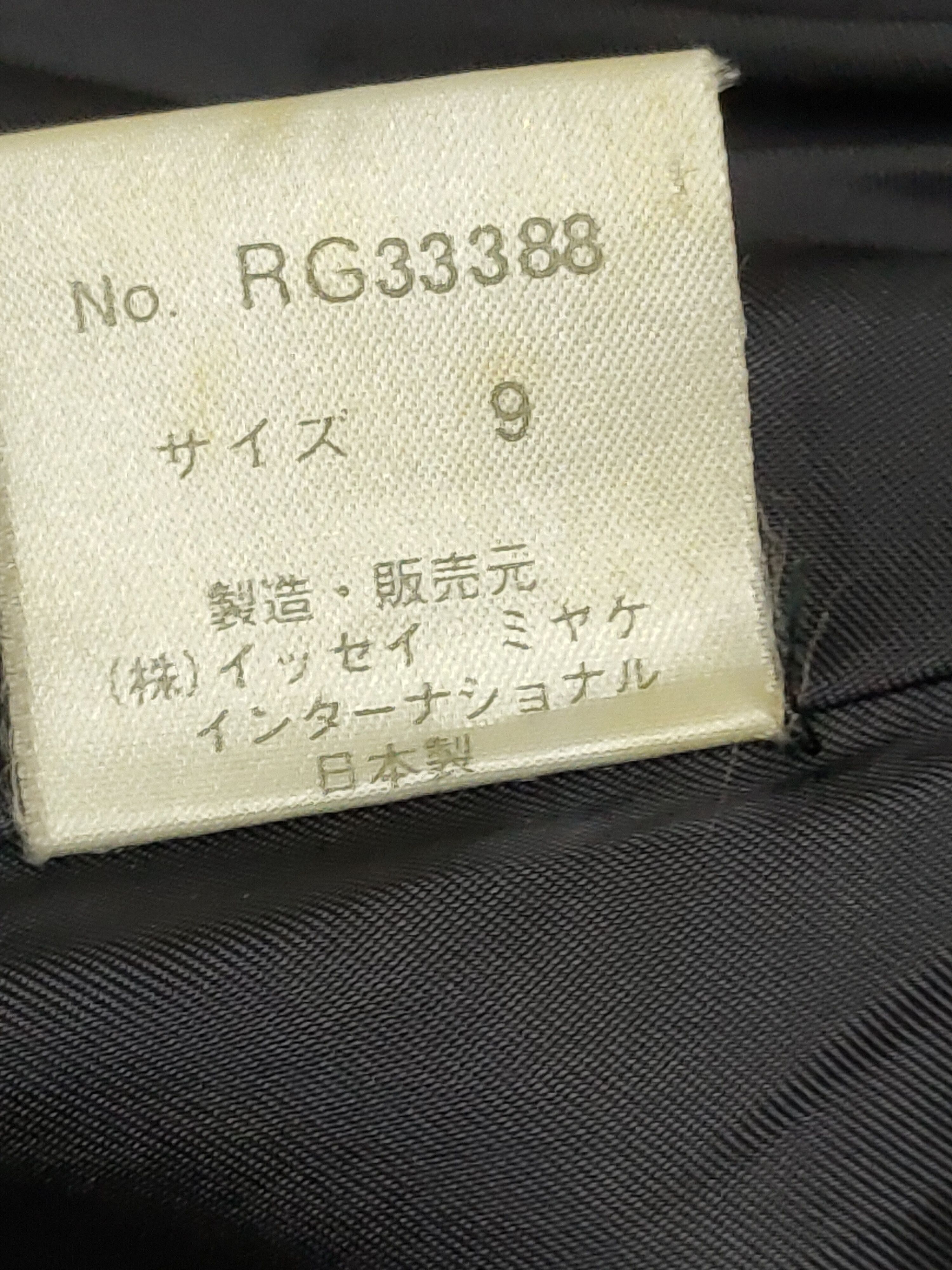 Issey Miyake Issey miyake vintage blazer black suede Size 42S - 11 Thumbnail