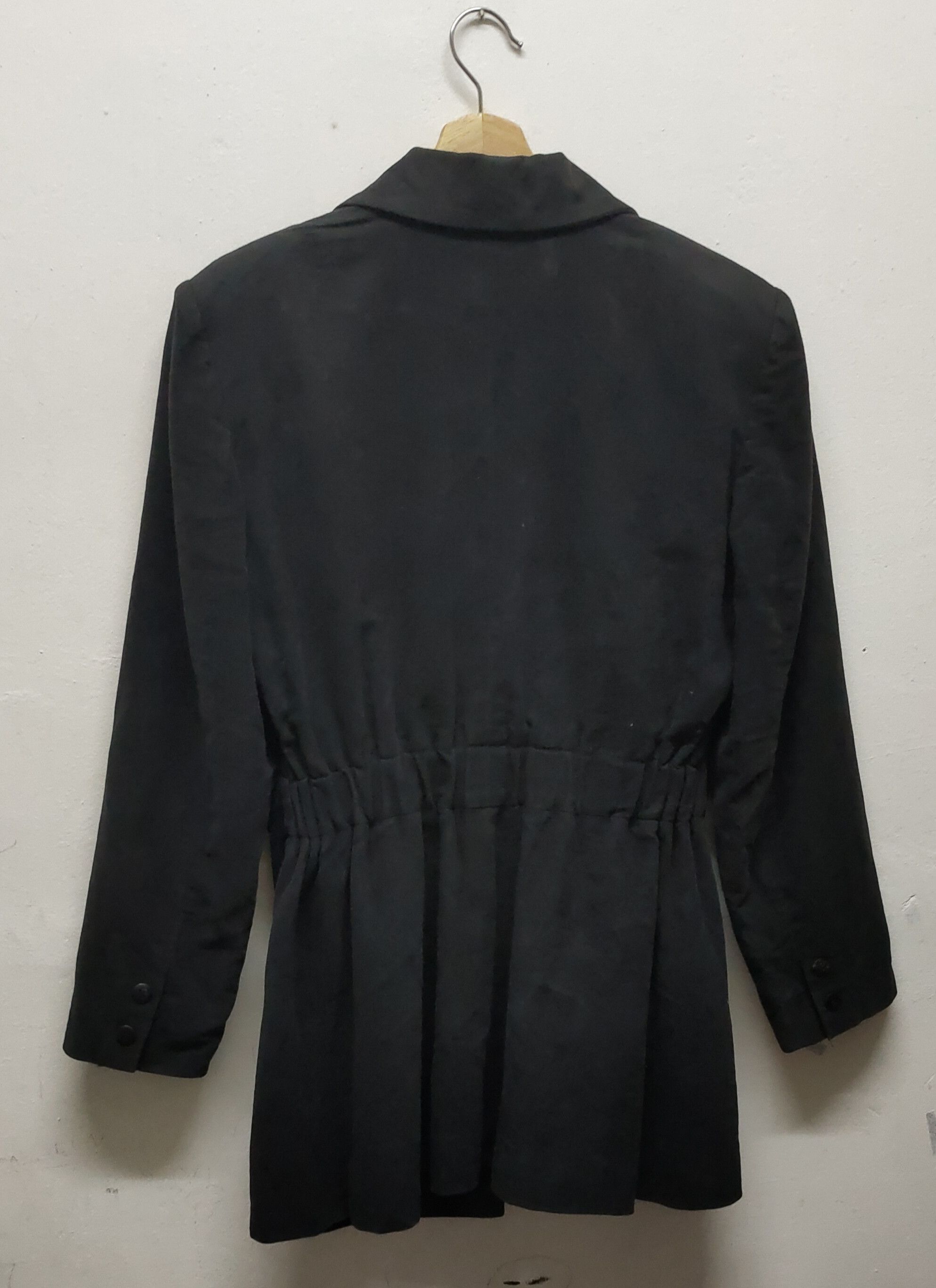 Issey Miyake Issey miyake vintage blazer black suede Size 42S - 9 Thumbnail