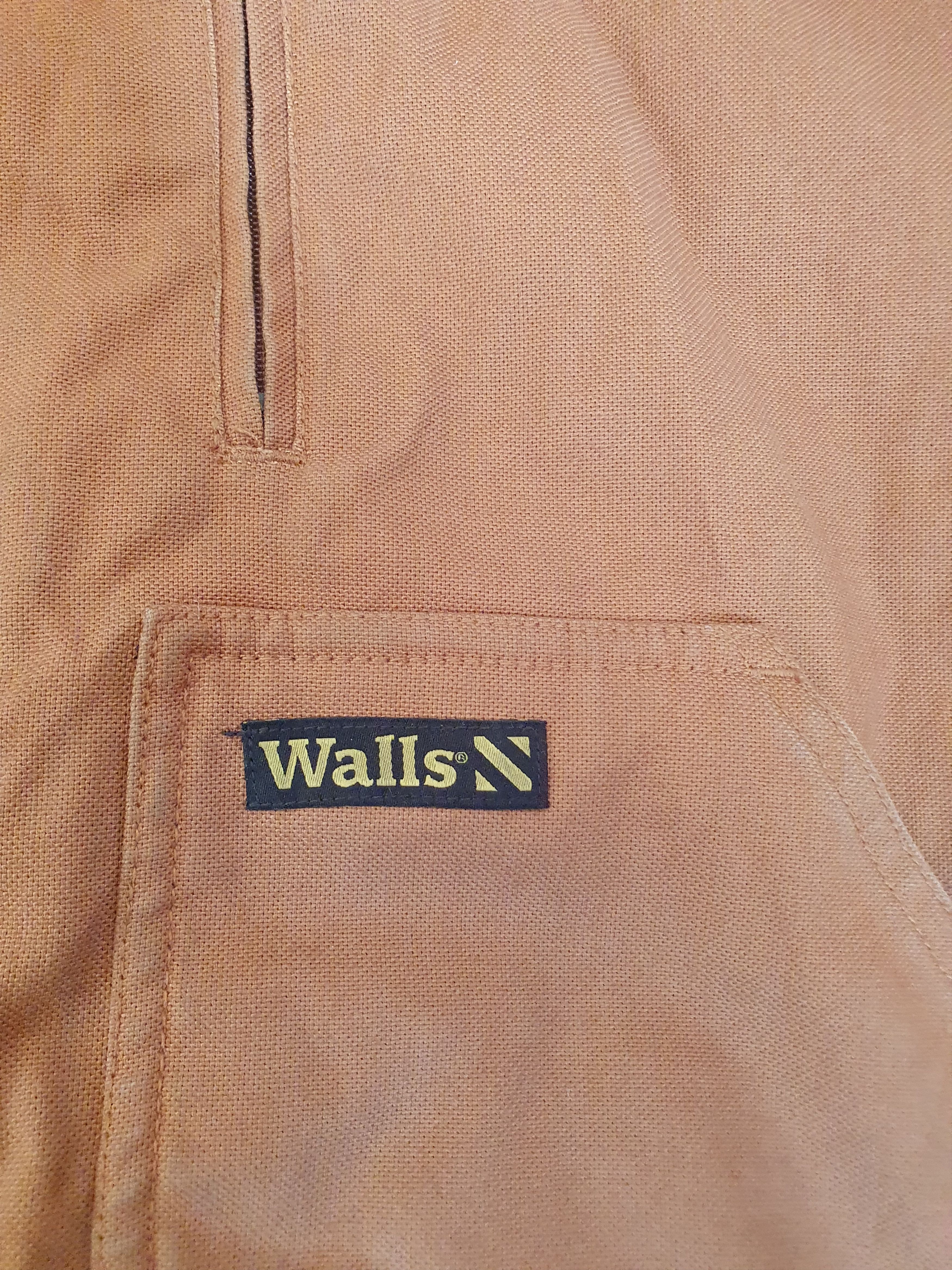 Walls Walls Brown Canvas Full Zip Hooded Work Jacket,sz XL Size US XL / EU 56 / 4 - 8 Thumbnail