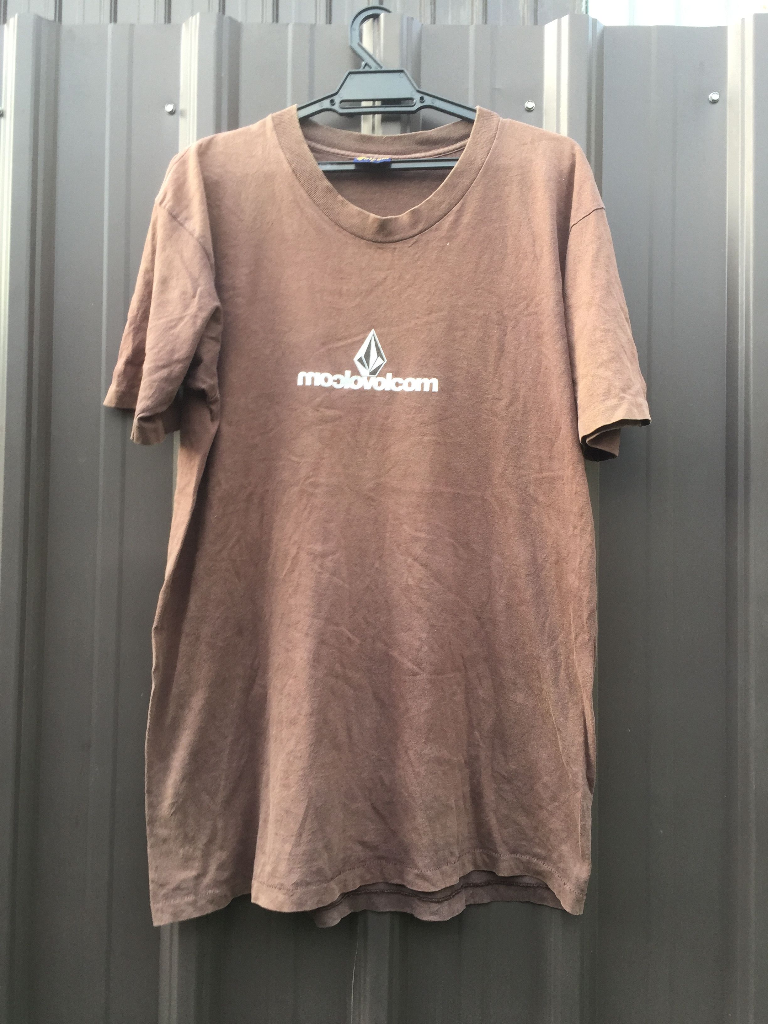 Hook-Ups × Sex Skateboards × Vintage 🔥Vintage 90s Volcom Stone Skateboard USA Single Stich Tee Size US M / EU 48-50 / 2 - 1 Thumbnail