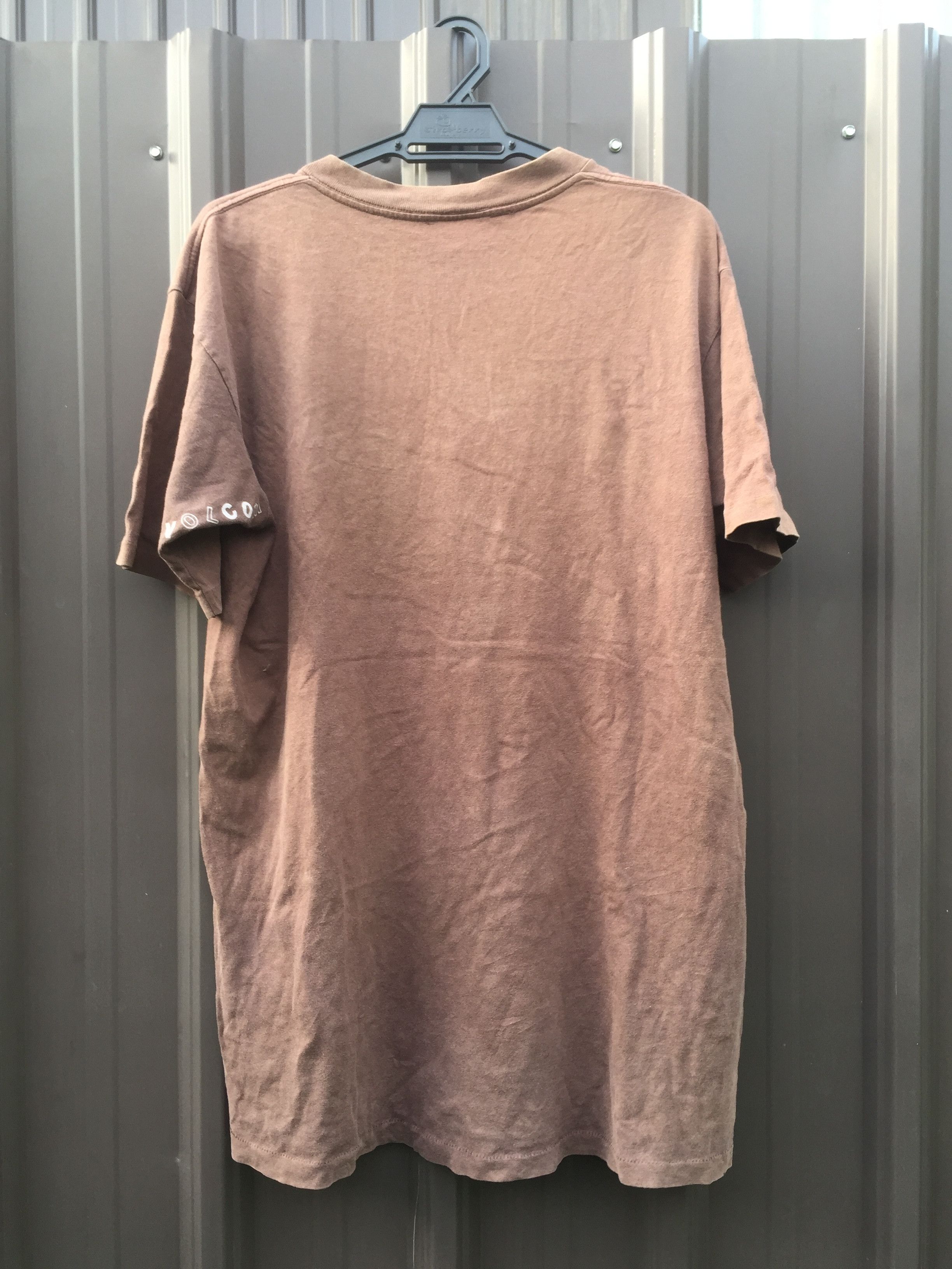 Hook-Ups × Sex Skateboards × Vintage 🔥Vintage 90s Volcom Stone Skateboard USA Single Stich Tee Size US M / EU 48-50 / 2 - 3 Thumbnail