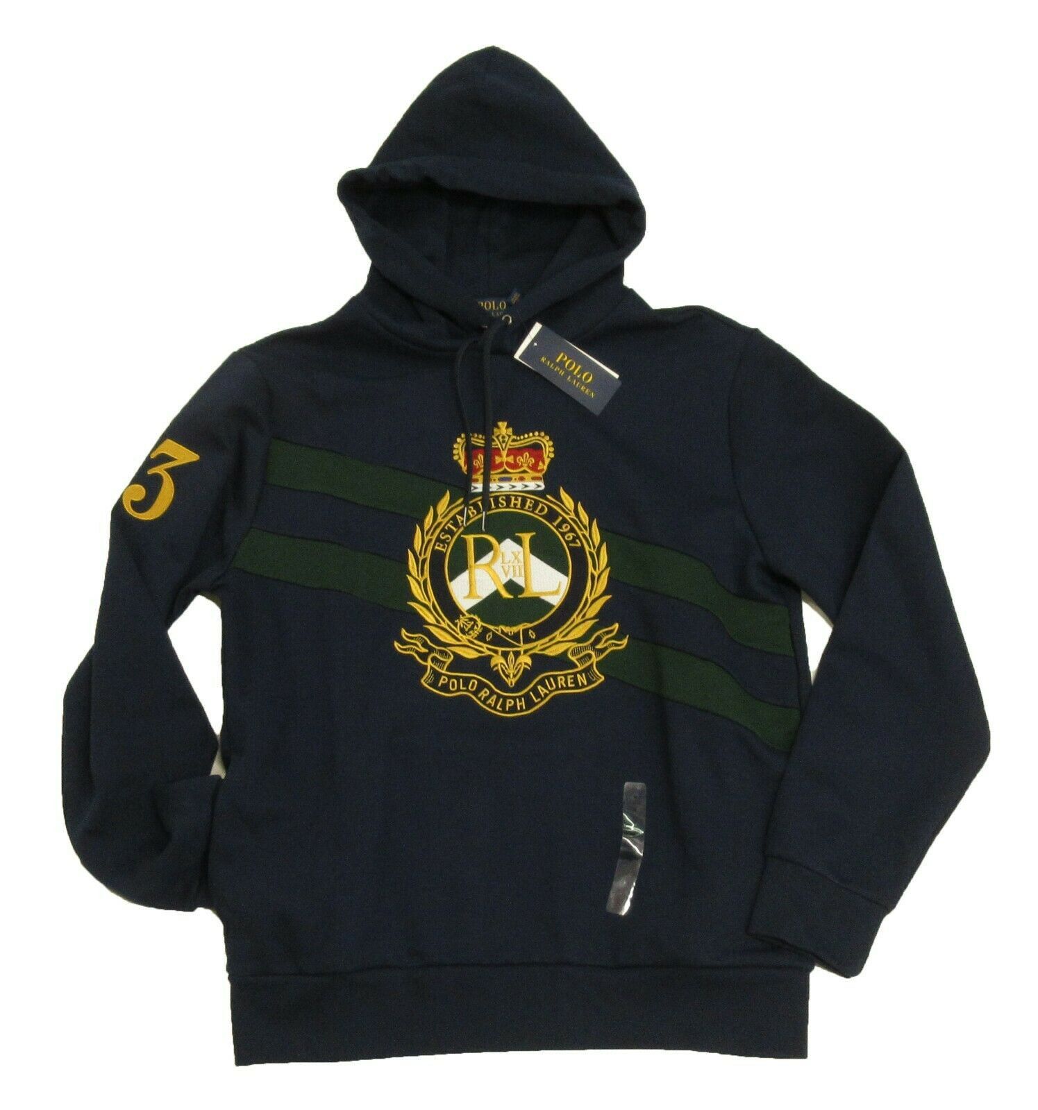 Polo Ralph Lauren Polo Ralph Lauren EMBROIDERED CREST Sweatshirt 2XL Size US XXL / EU 58 / 5 - 2 Thumbnail