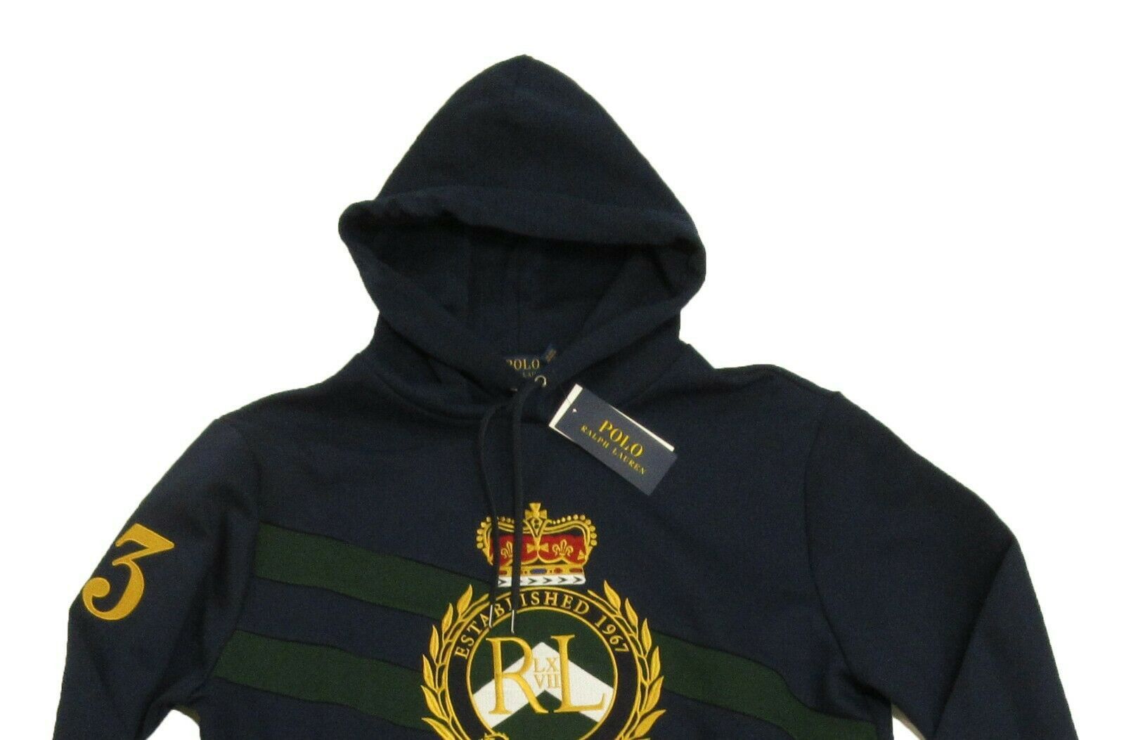 Polo Ralph Lauren Polo Ralph Lauren EMBROIDERED CREST Sweatshirt 2XL Size US XXL / EU 58 / 5 - 3 Thumbnail