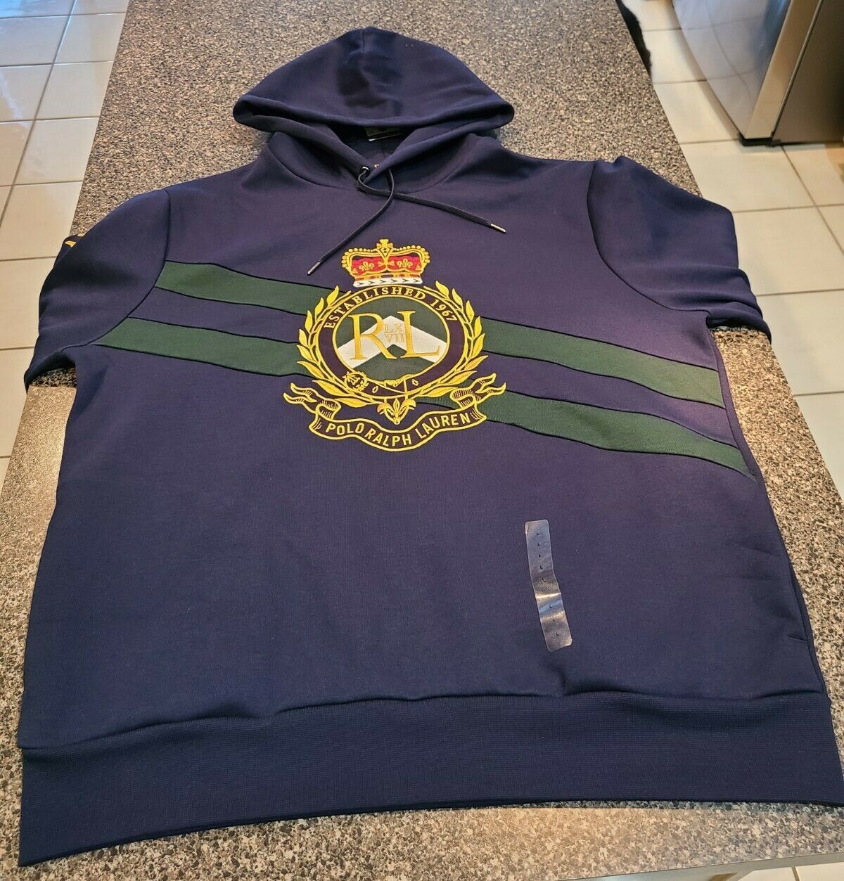 Polo Ralph Lauren Polo Ralph Lauren EMBROIDERED CREST Sweatshirt 2XL Size US XXL / EU 58 / 5 - 1 Thumbnail