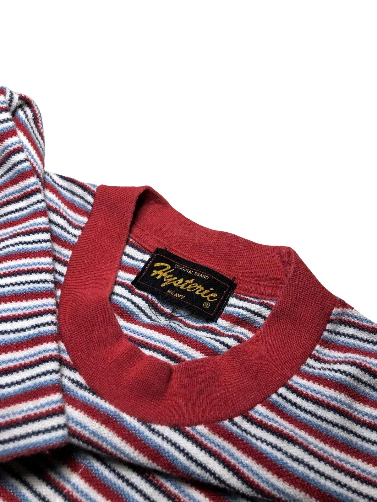Hysteric Glamour × Japanese Brand Vintage Hysteric Glamour Pocket Striped Tee Size US M / EU 48-50 / 2 - 4 Thumbnail