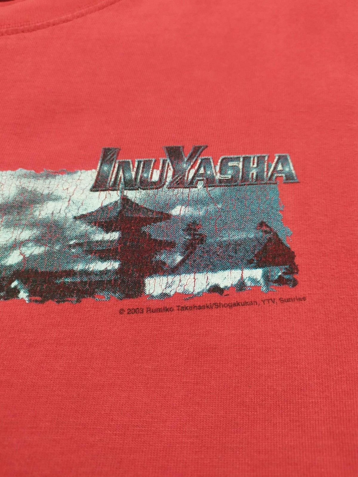 Cartoon Network Vintage RARE INUYASHA Anime T-Shirt Size US XL / EU 56 / 4 - 4 Thumbnail