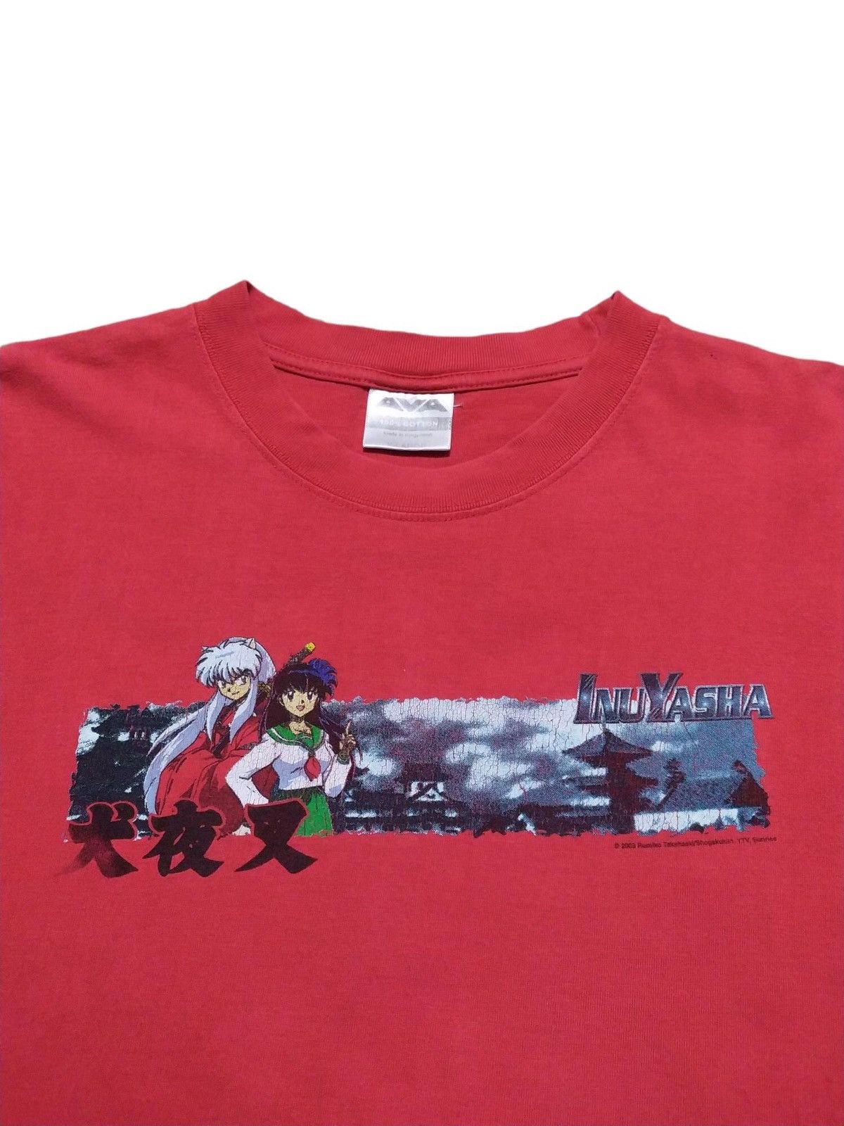 Cartoon Network Vintage RARE INUYASHA Anime T-Shirt Size US XL / EU 56 / 4 - 3 Thumbnail