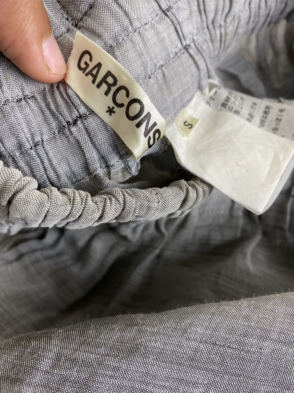 Comme des Garcons Vintage Comme des Garcons Linen short Size US 26 / EU 42 - 11 Thumbnail