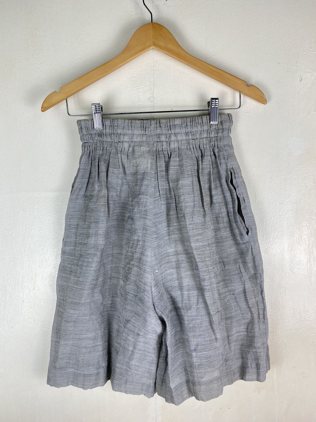 Comme des Garcons Vintage Comme des Garcons Linen short Size US 26 / EU 42 - 2 Thumbnail