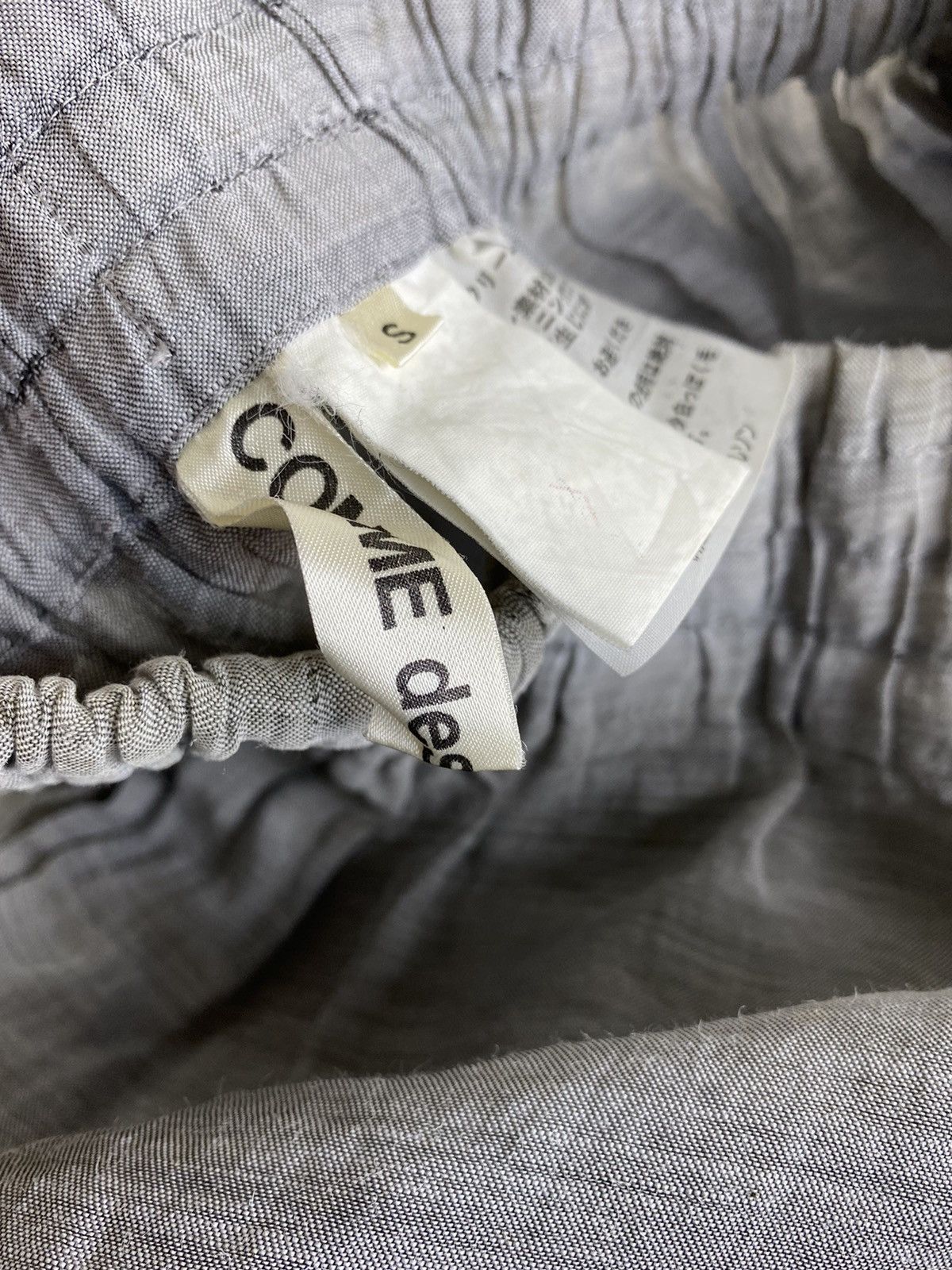 Comme des Garcons Vintage Comme des Garcons Linen short Size US 26 / EU 42 - 10 Thumbnail