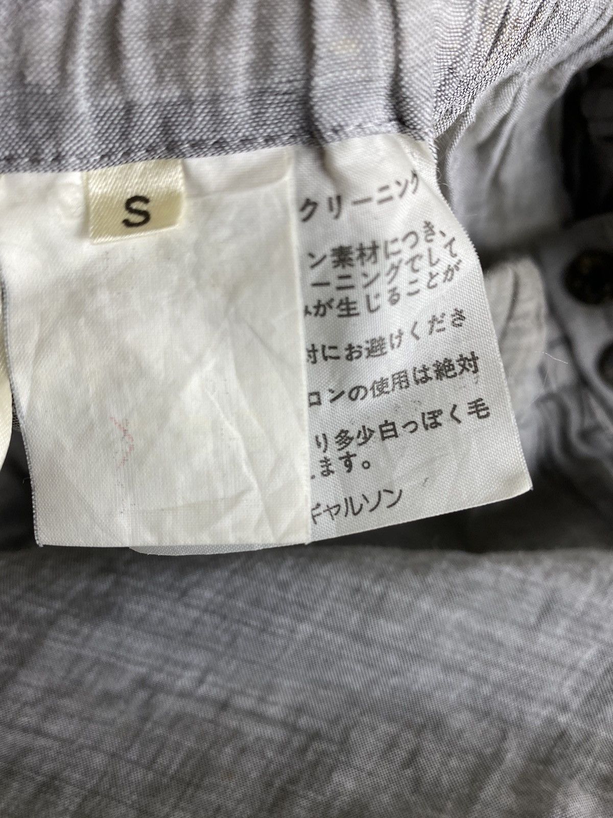 Comme des Garcons Vintage Comme des Garcons Linen short Size US 26 / EU 42 - 12 Thumbnail
