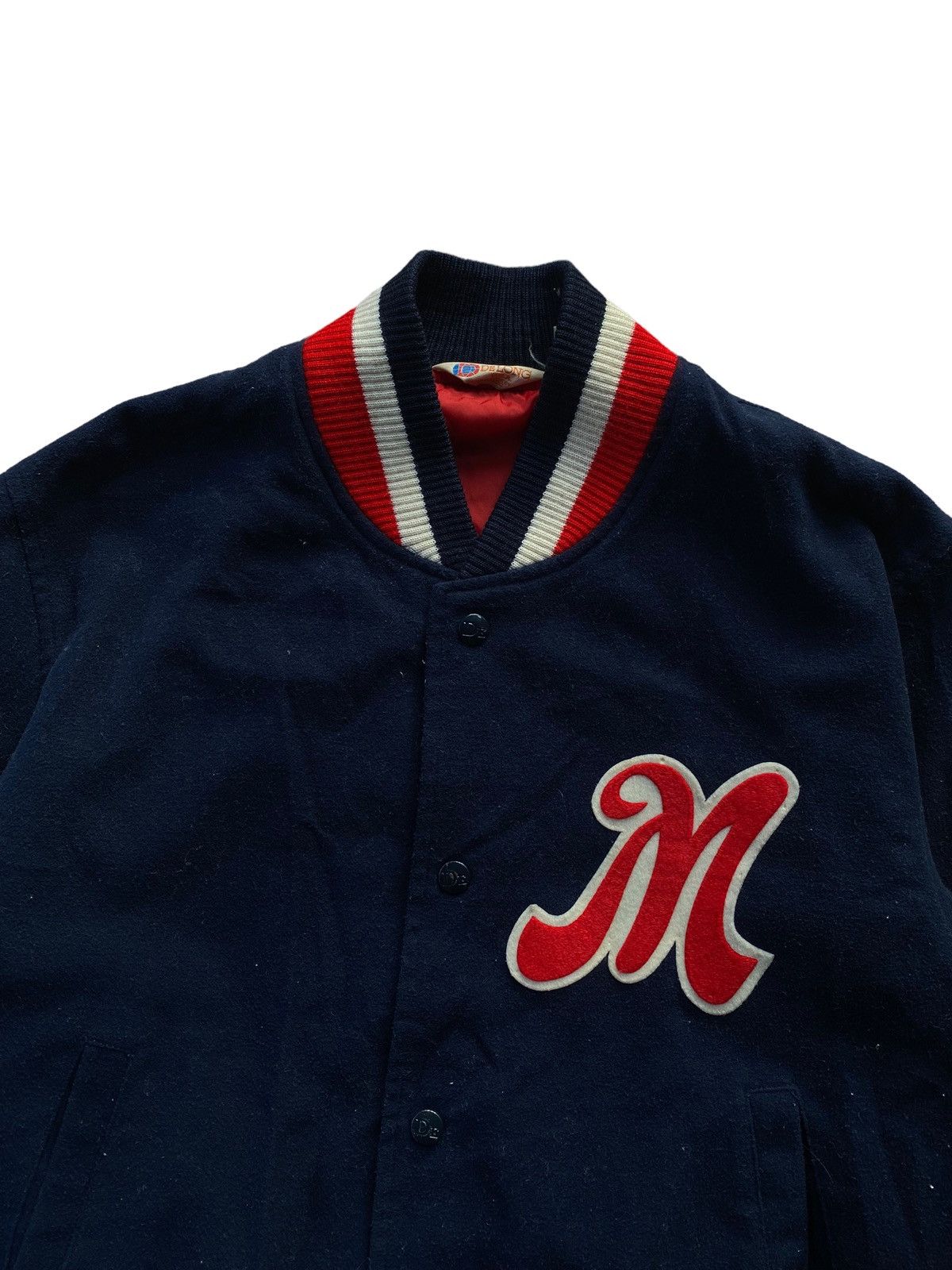 Vintage Vintage Varsity Jacket Made in USA. #R1 Size US M / EU 48-50 / 2 - 2 Thumbnail