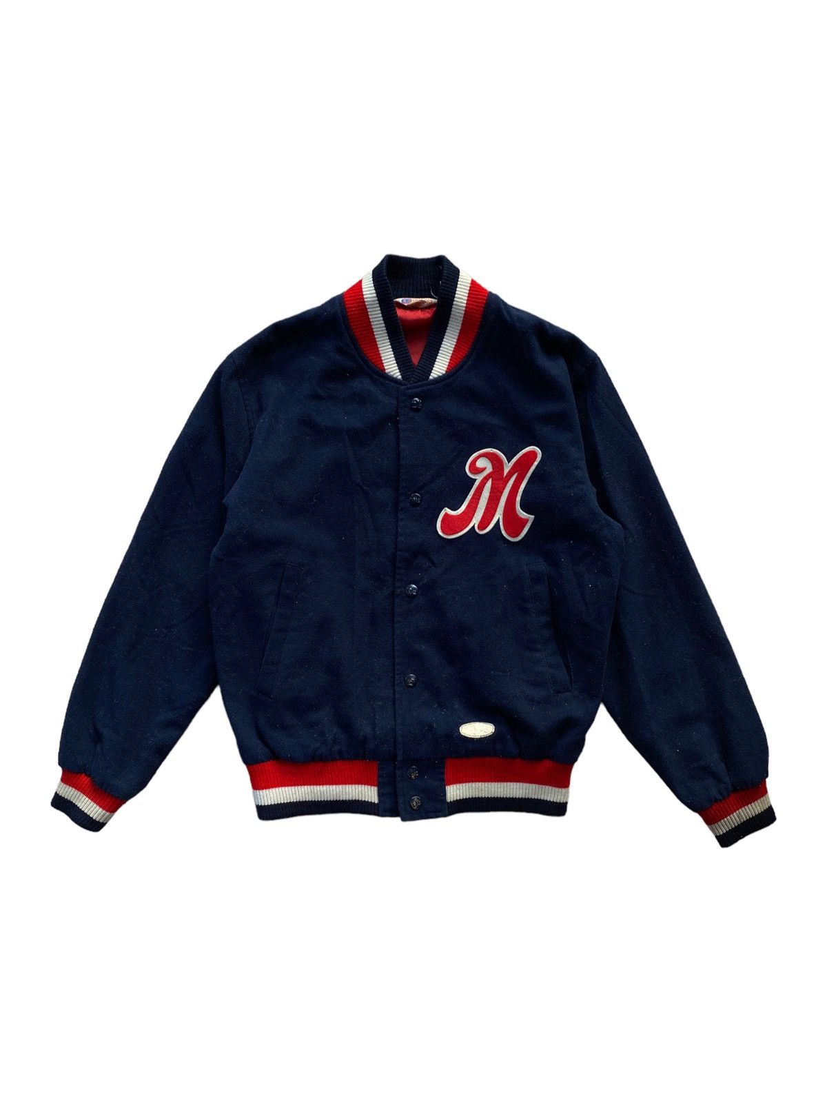 Vintage Vintage Varsity Jacket Made in USA. #R1 Size US M / EU 48-50 / 2 - 1 Thumbnail