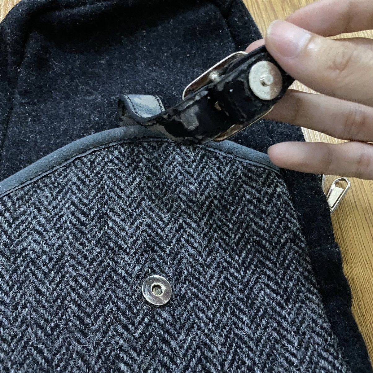 Beams Plus × Harris Tweed × Japanese Brand Harris Tweed x Beams Sling bag Size ONE SIZE - 4 Thumbnail