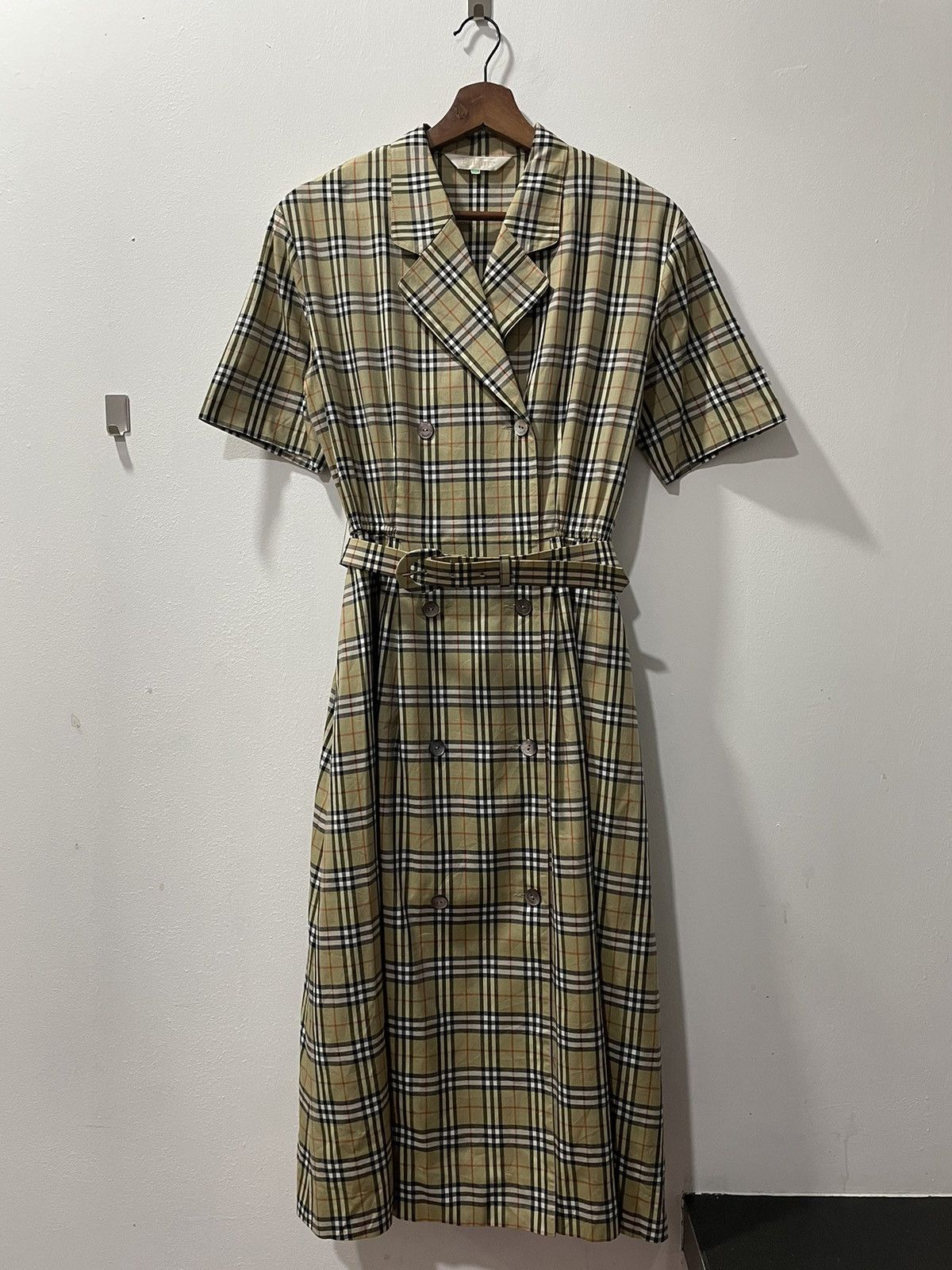 Vintage Burberry Check Dress
