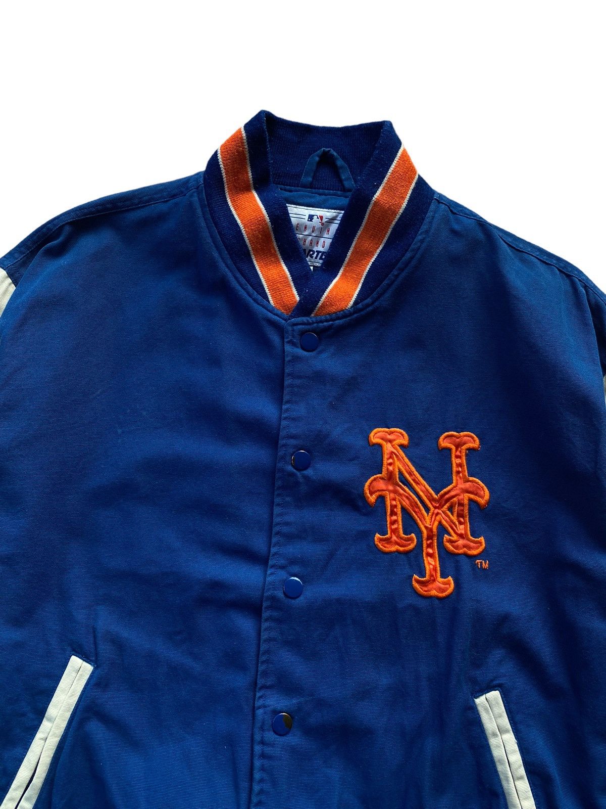 MLB Vintage 90s Starter New York MLB Jacket. #R1 Size US XL / EU 56 / 4 - 2 Thumbnail