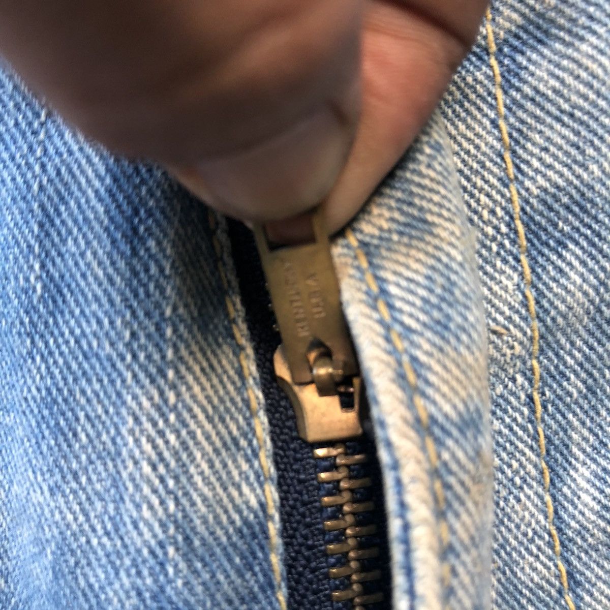 Japanese Brand JAPANESE BRAND VINTAGE LEE Bush pants DISTRESSED DENIM Size US 37 - 17 Thumbnail