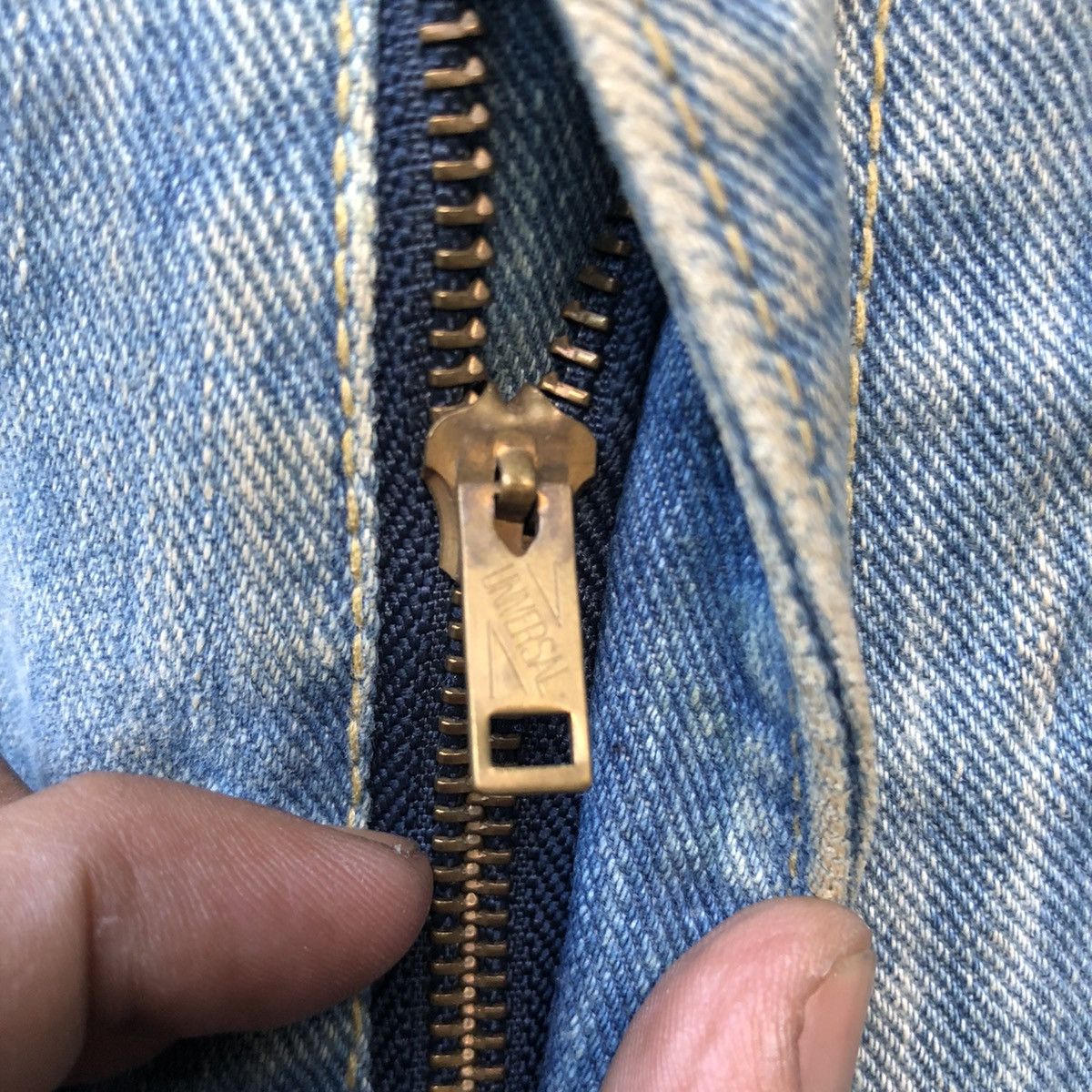 Japanese Brand JAPANESE BRAND VINTAGE LEE Bush pants DISTRESSED DENIM Size US 37 - 16 Thumbnail