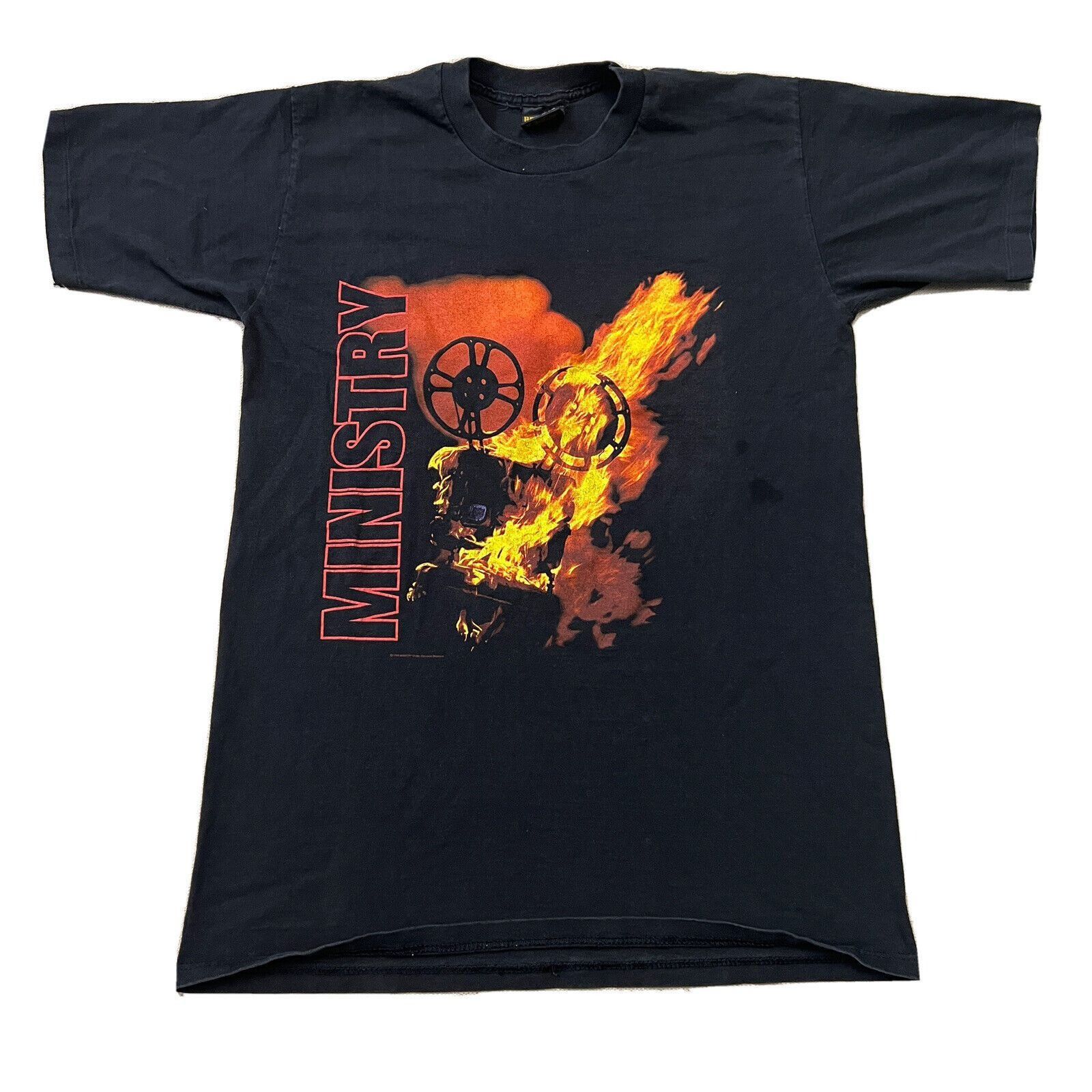 1995 MINISTRY asia tour vintage Tシャツ L 1995 MINISTRY asia tour vintage Tシャツ L