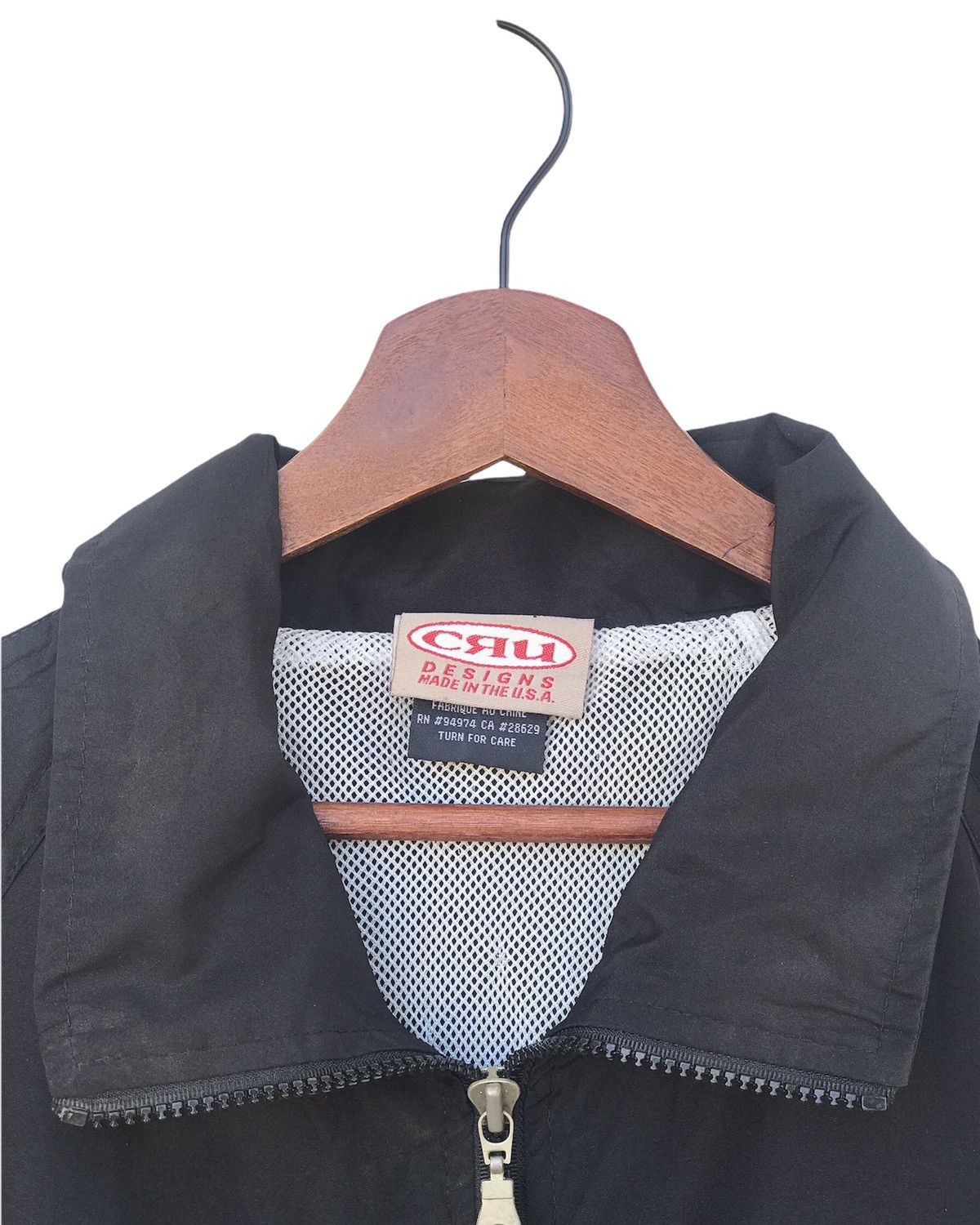 Vintage Windbreaker CRU Sidetape Size US L / EU 52-54 / 3 - 5 Thumbnail