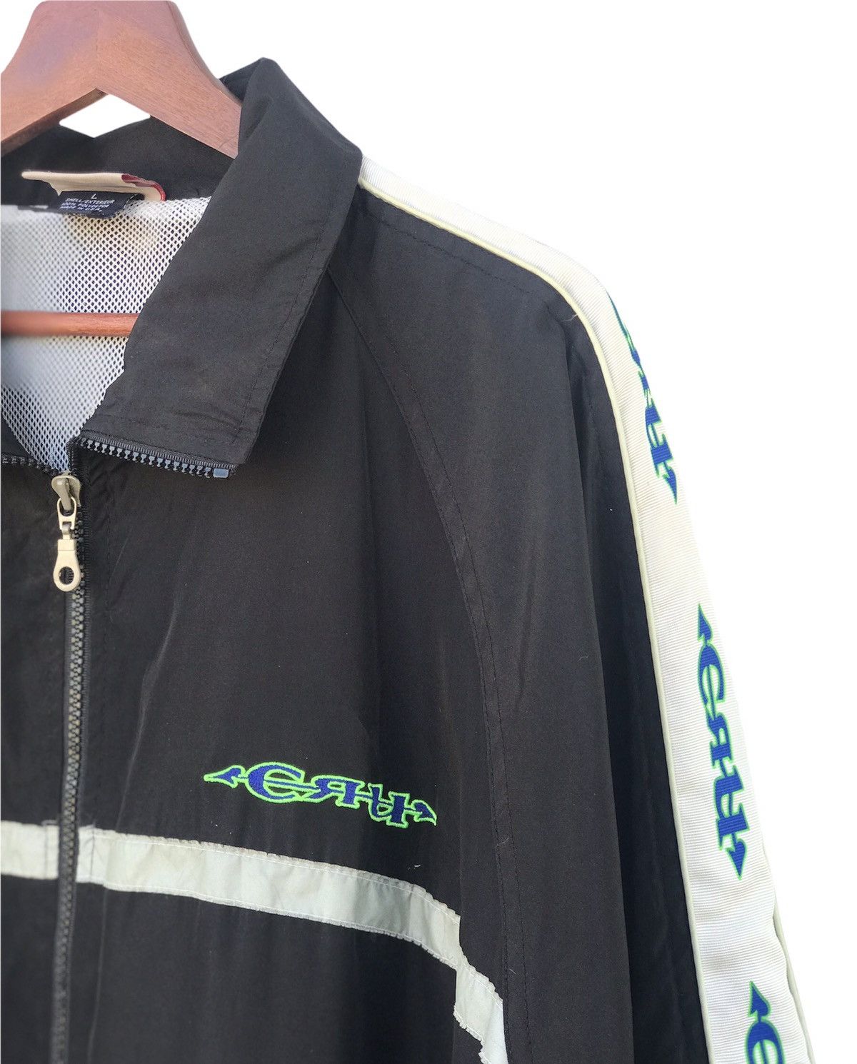 Vintage Windbreaker CRU Sidetape Size US L / EU 52-54 / 3 - 4 Thumbnail